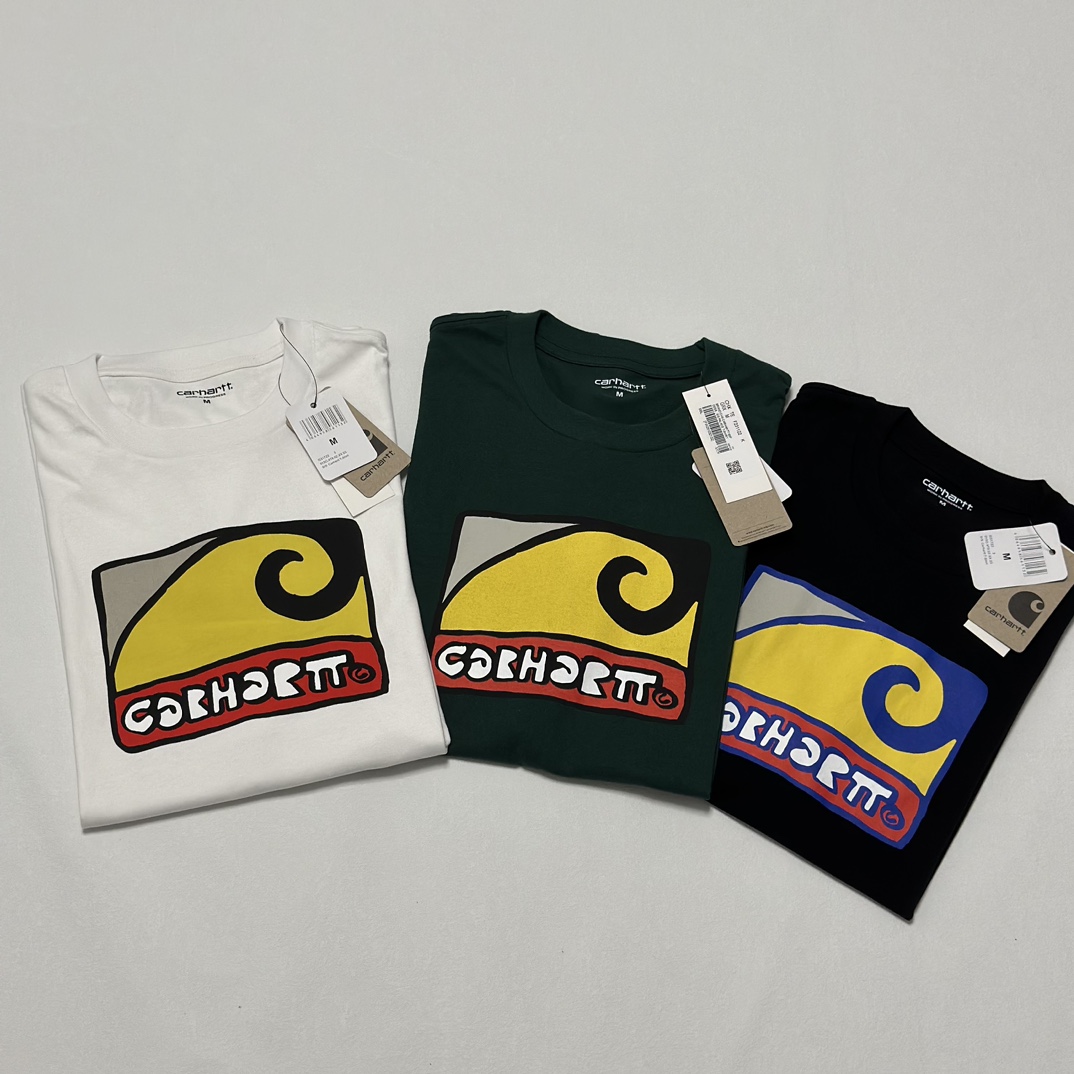 Carhartt WIP FIBO T-shirt short sleeve logo 3 colors （CHXTEF23I122L）