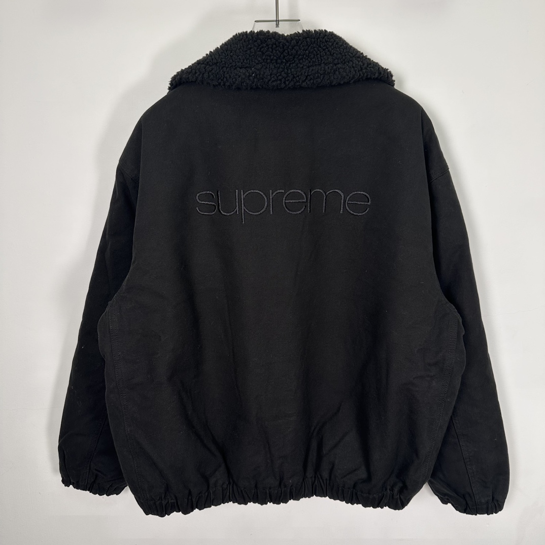 Supreme Faux Shearling Lined Bomber Jacket（SUP-FW24-110）