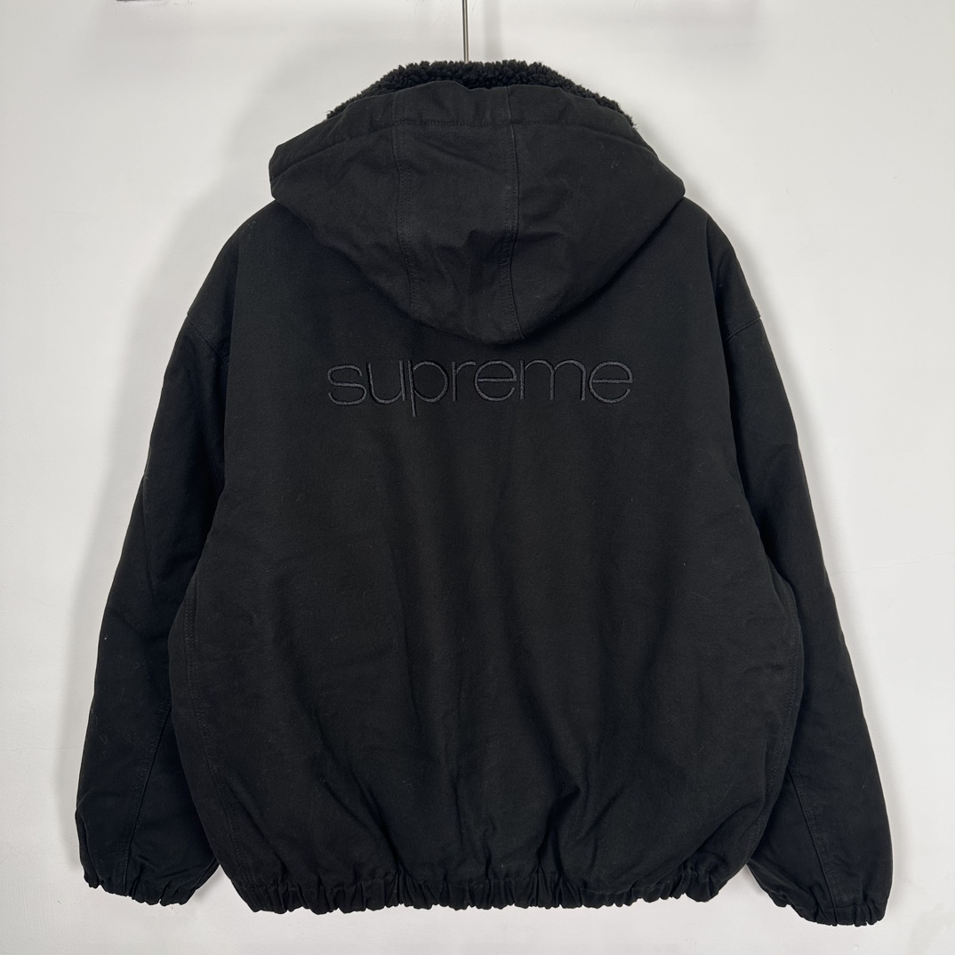 Supreme Faux Shearling Lined Bomber Jacket（SUP-FW24-110）