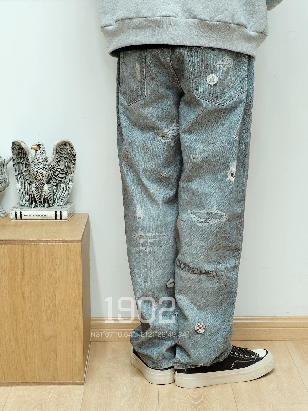 Supreme HJR Trompe L'oel Loose Fit Jean(SUP-FW24-185) Supreme HJR Trompe L'oel Loose Fit Jean(SUP-FW24-185)
