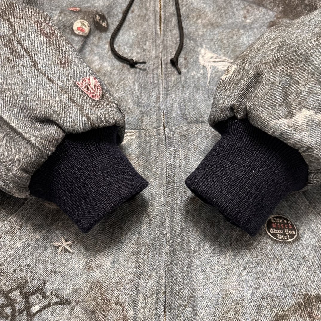 Supreme HJR Trompe L'oel Hooded Work Jacket（SUP-FW24-186）