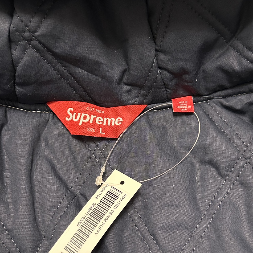 Supreme HJR Trompe L'oel Hooded Work Jacket（SUP-FW24-186）