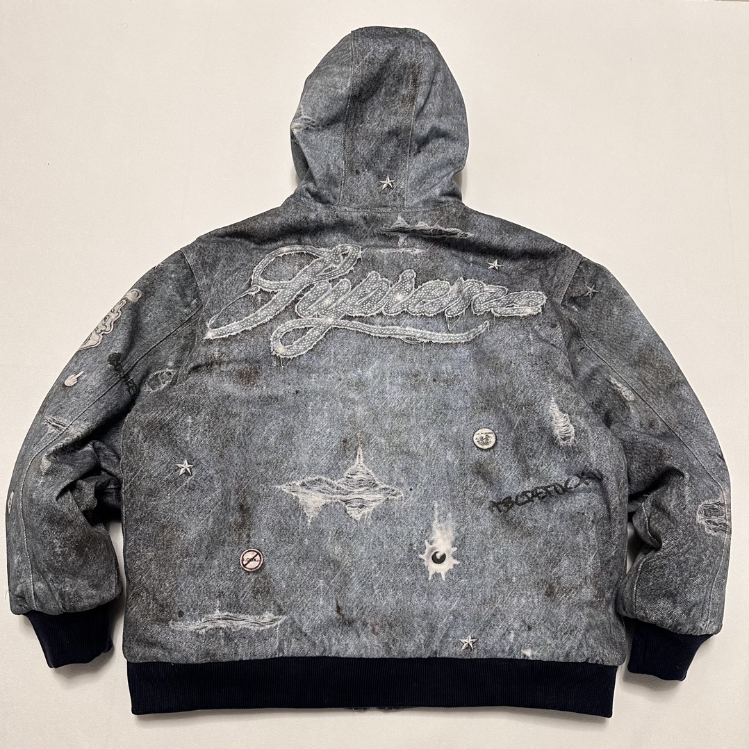 Supreme HJR Trompe L'oel Hooded Work Jacket（SUP-FW24-186）