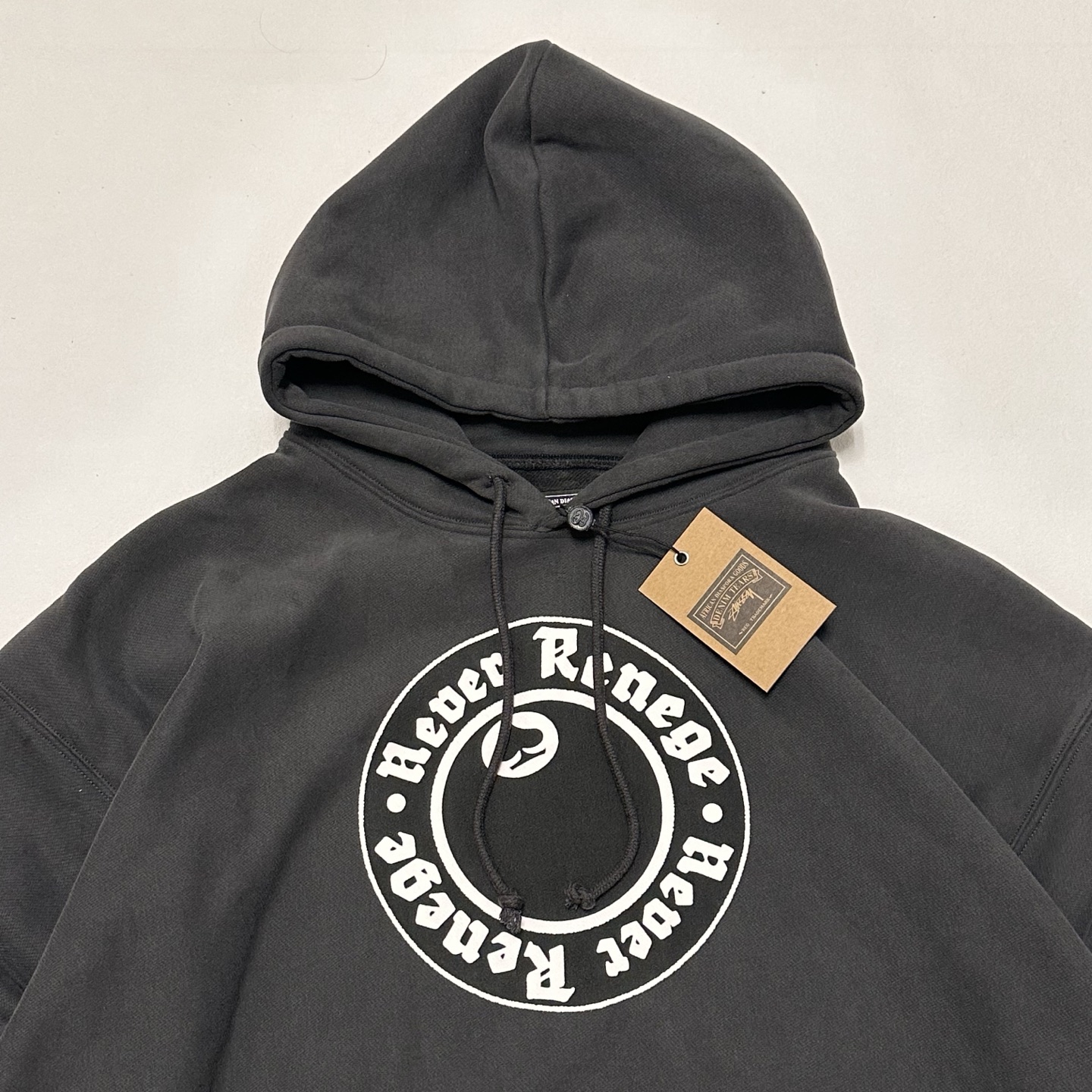 Stussy x Denim Tears Graphic Hoodie "Black"（318050）