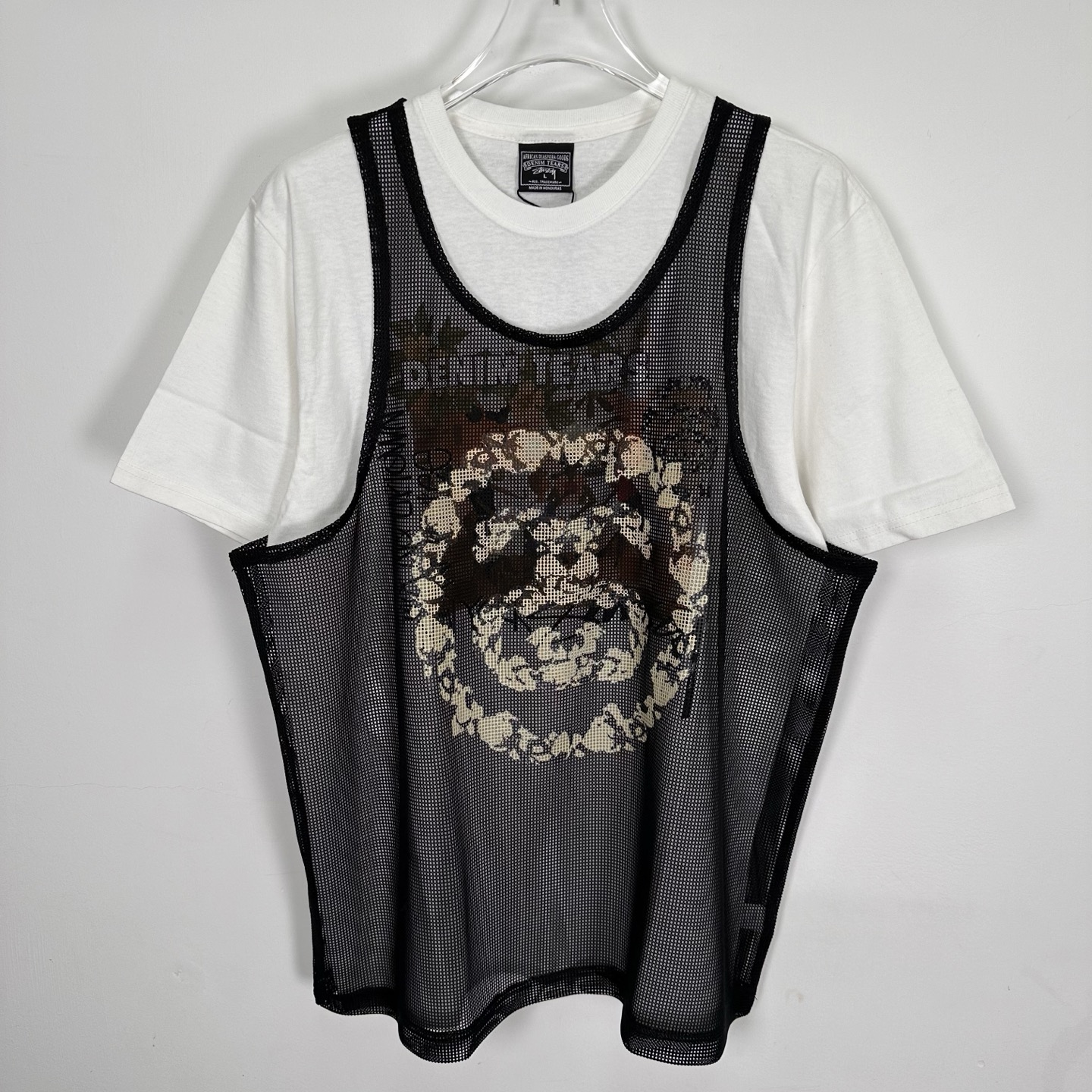Stussy & Denim Tears Mesh Tank（314070）