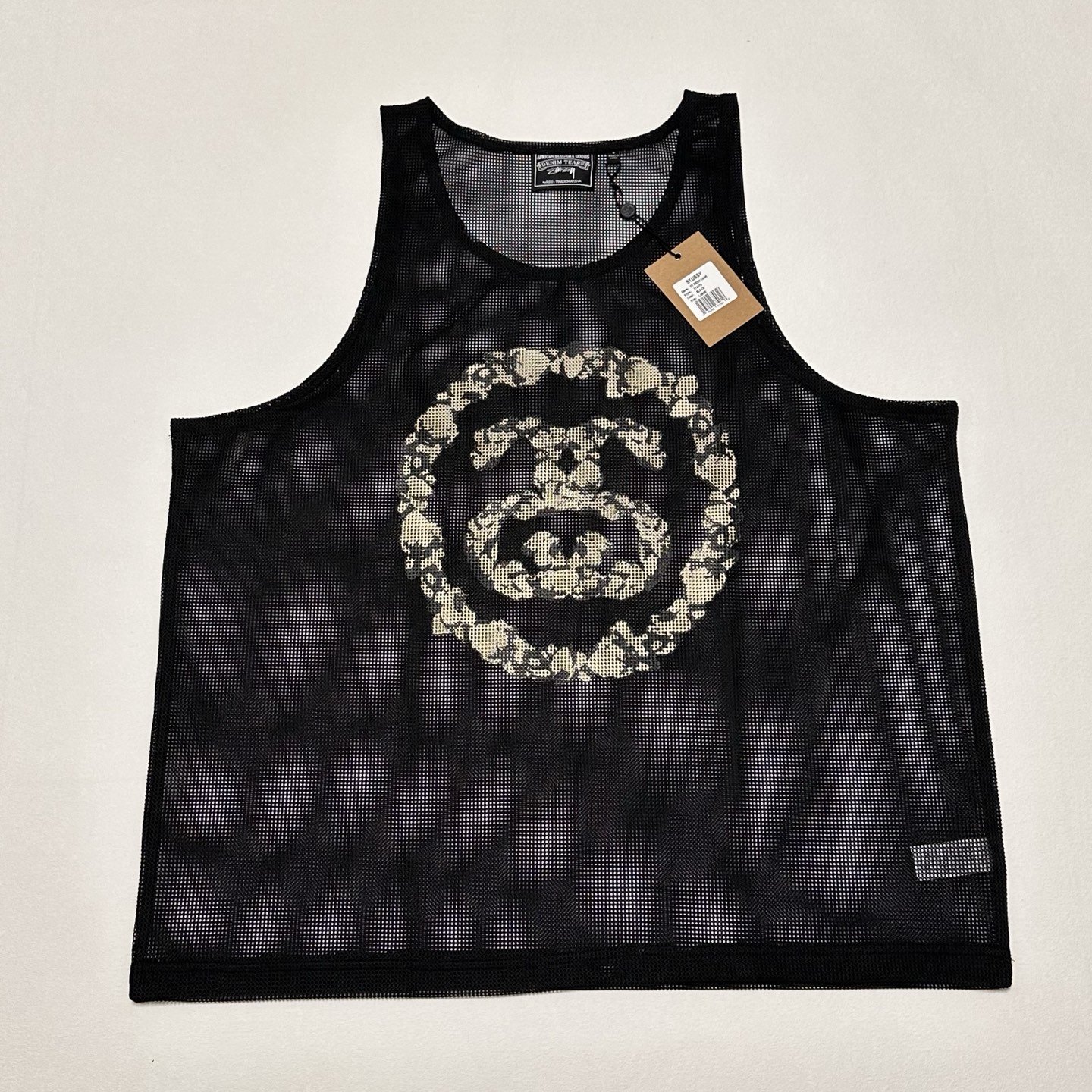 STÜSSY & DENIM TEARS メッシュタンク DENIM TEARS × STUSSY / デニムティアーズ × ステューシー