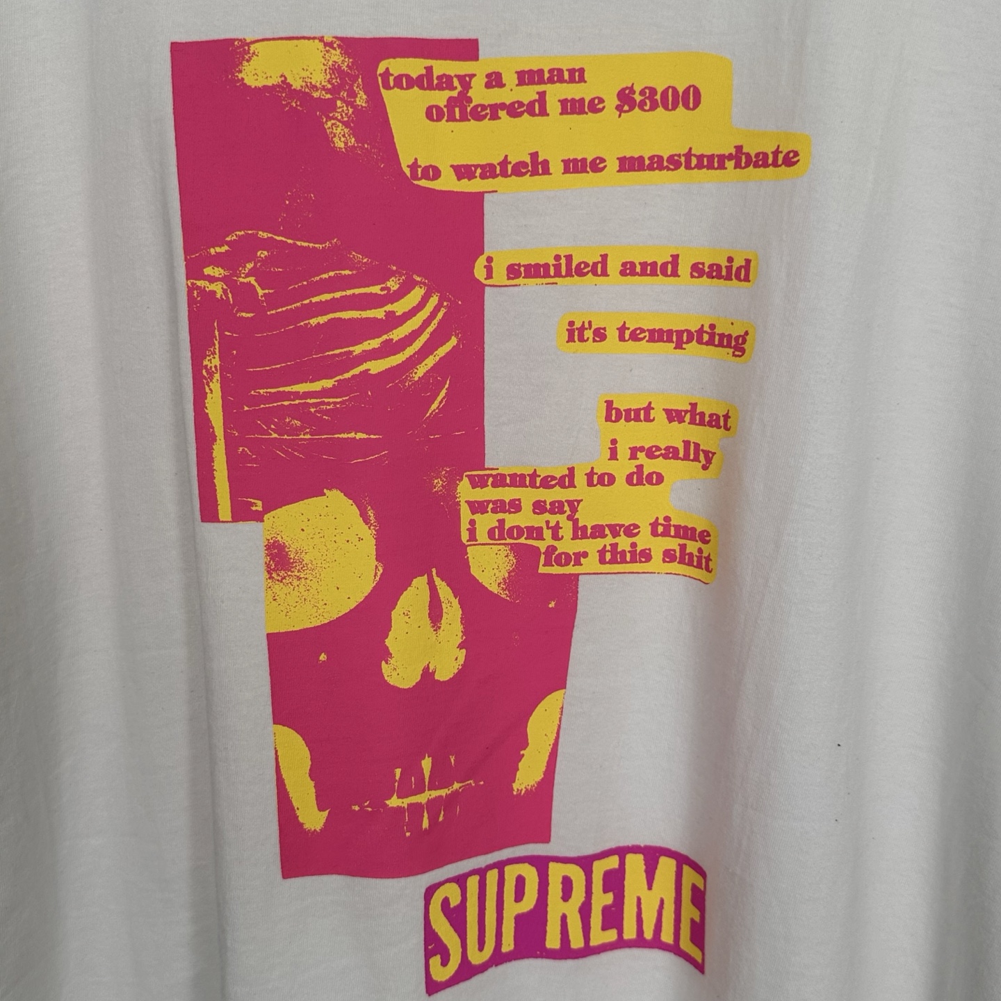 SUPREME 25SS Anatomy Tee （SUP-SS25-040）