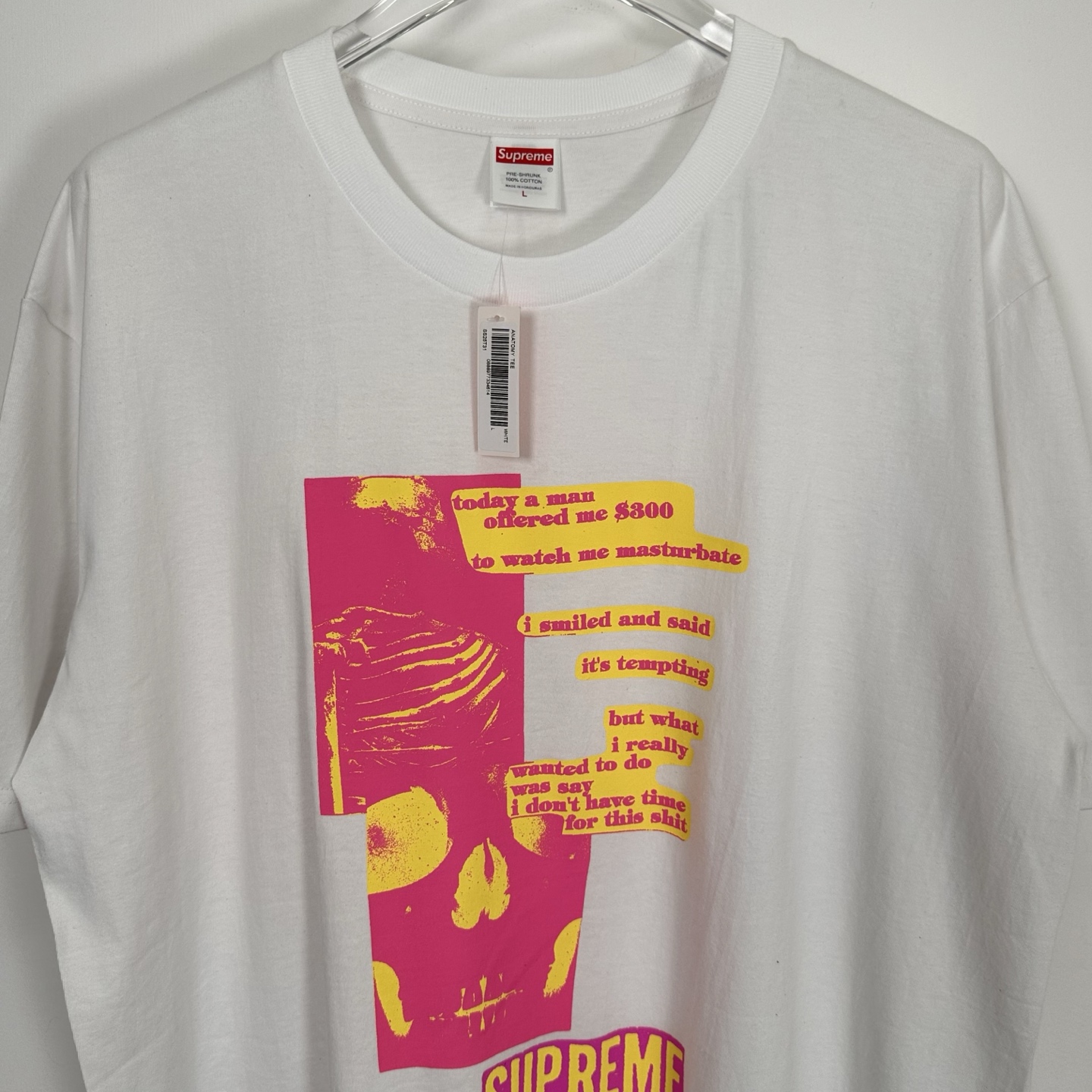 SUPREME 25SS Anatomy Tee （SUP-SS25-040）