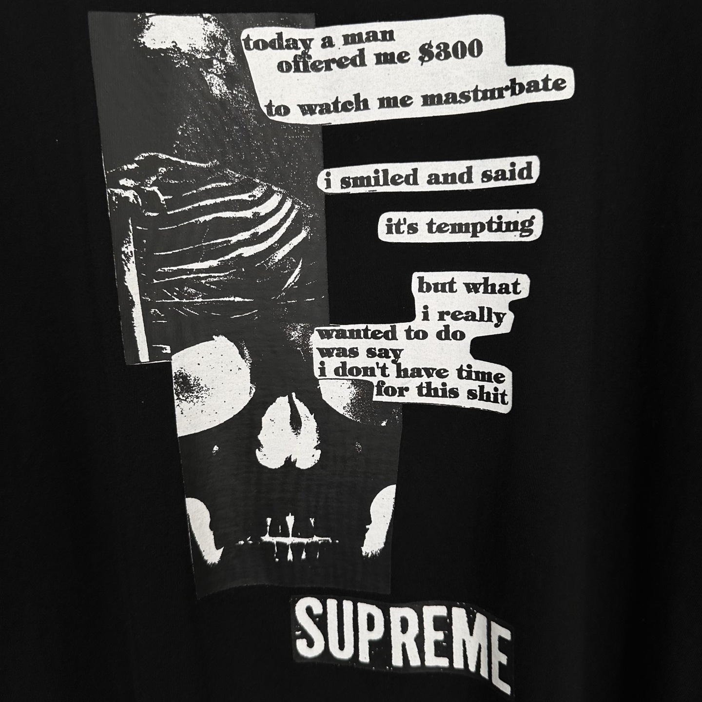 SUPREME 25SS Anatomy Tee （SUP-SS25-040）