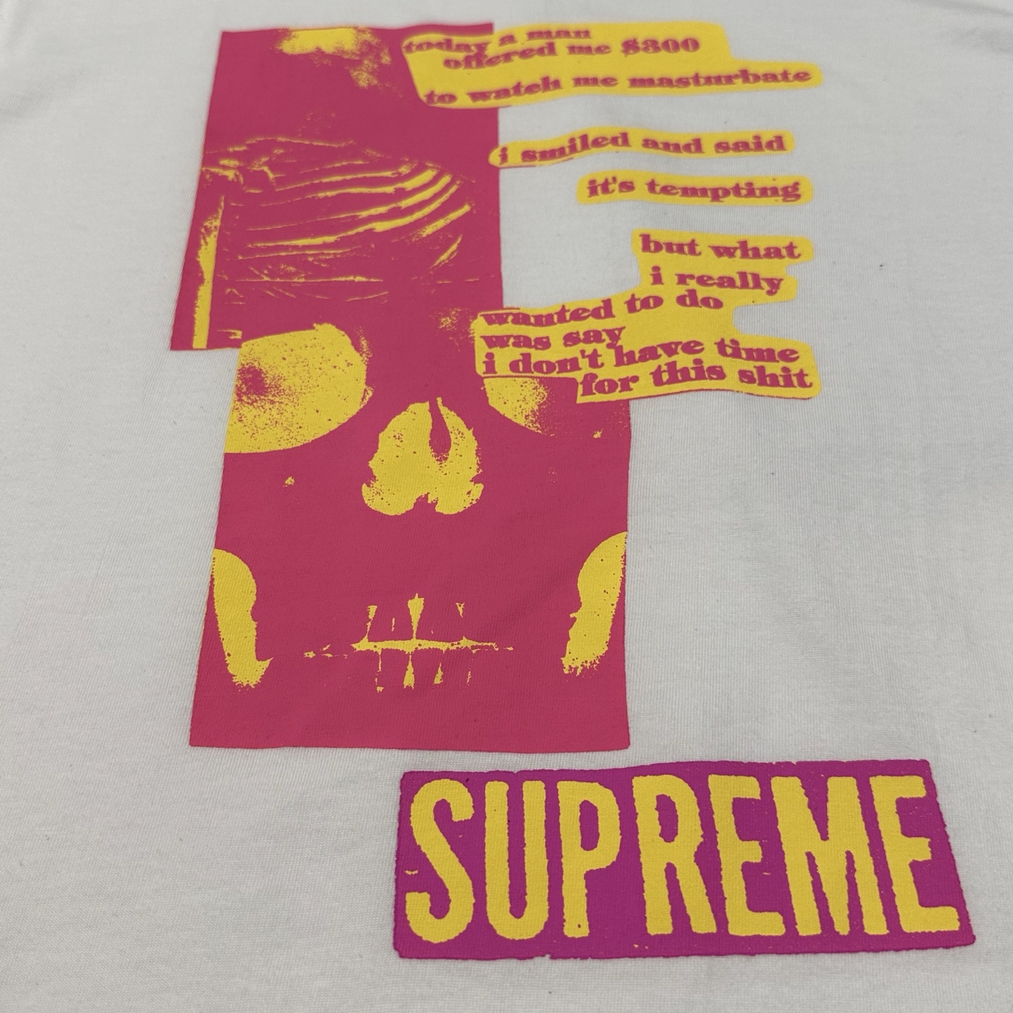 SUPREME 25SS Anatomy Tee （SUP-SS25-040）