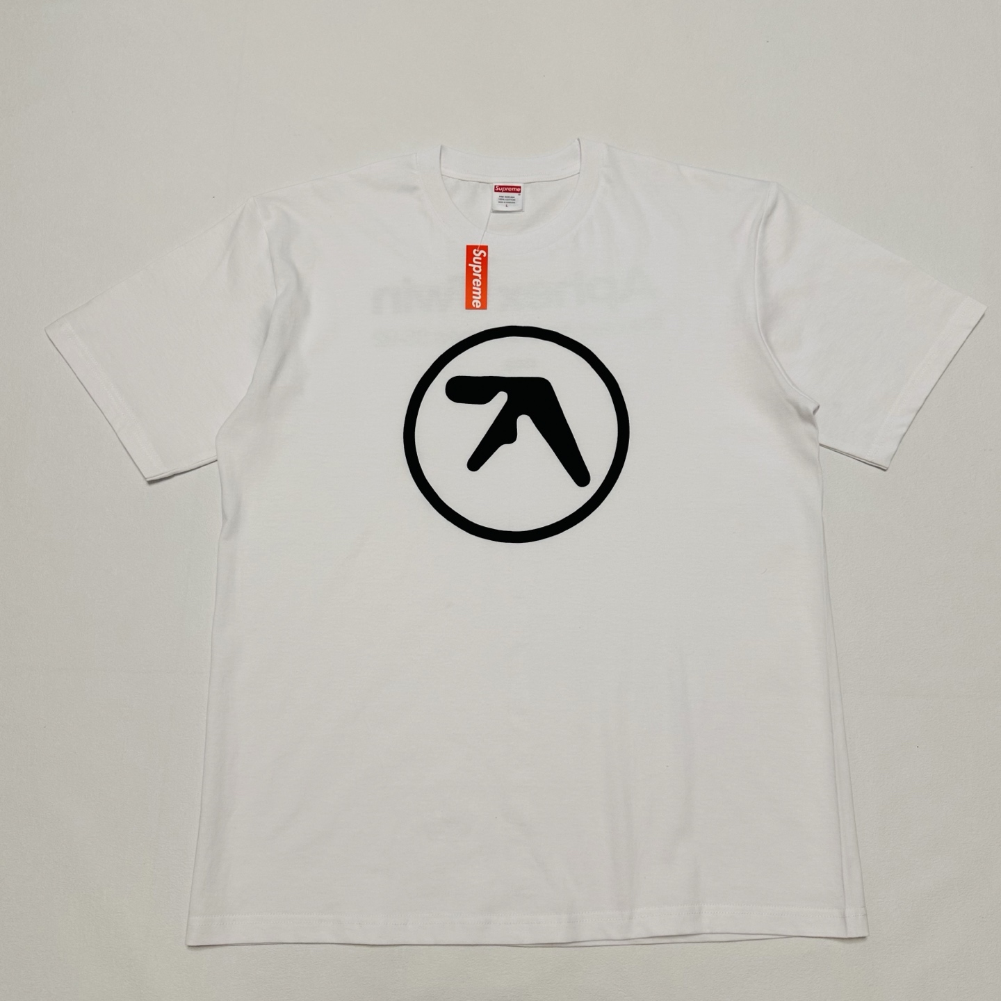 Supreme x Aphex Twin Ambient Works Tee "Black" (SUP-SS25-WEEK2-009）