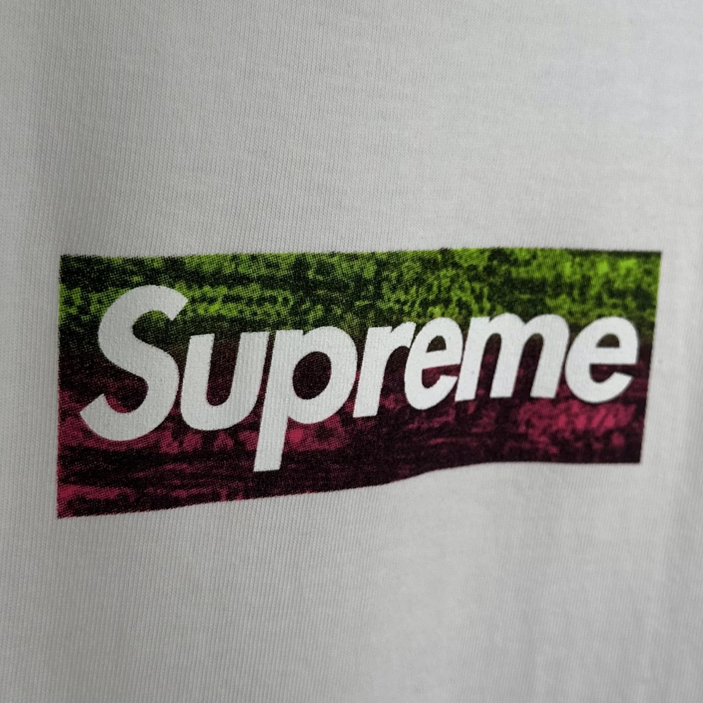 Supreme Los Angeles Fire Relief Box Logo Tee "White"（SUP-SS25-206）