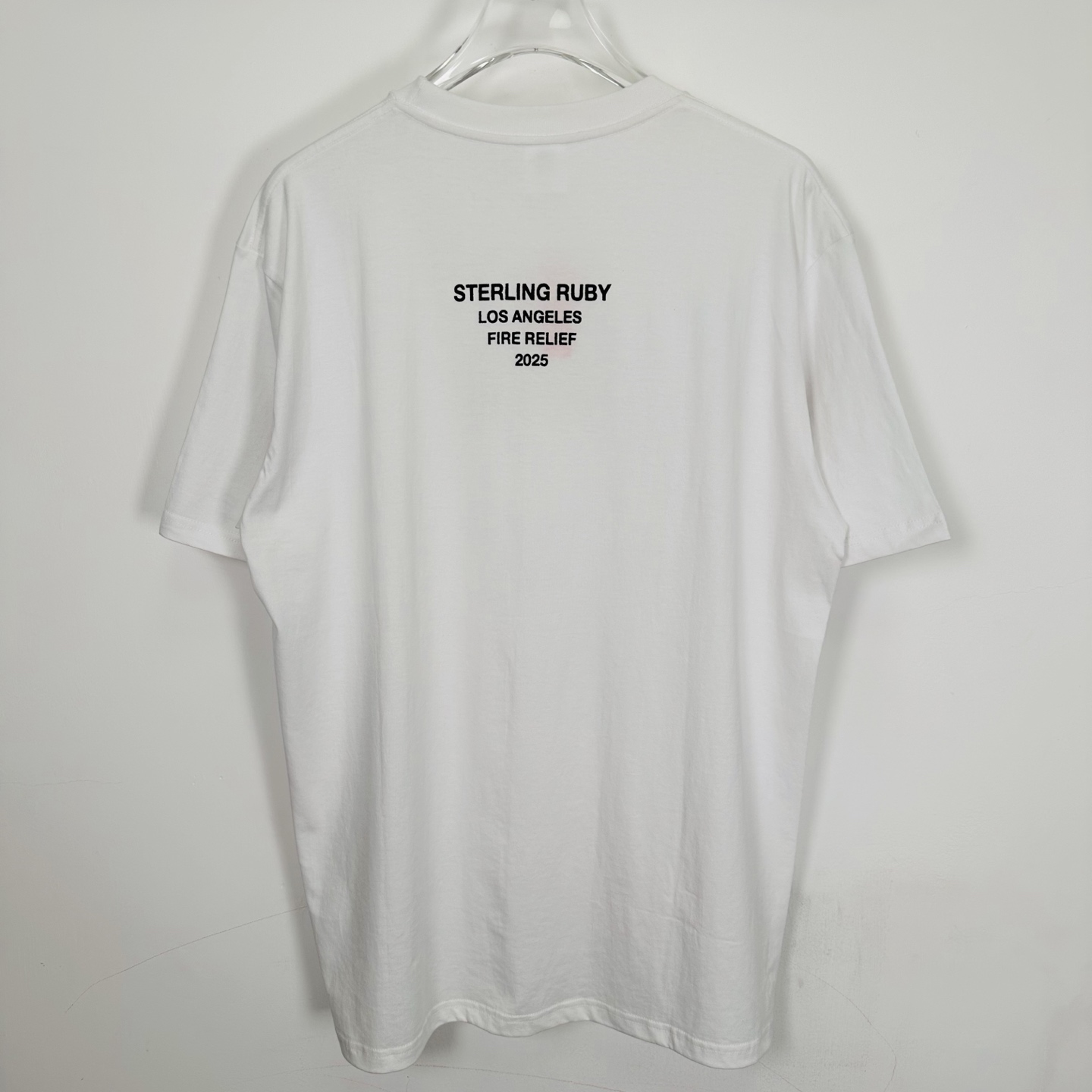 Supreme Los Angeles Fire Relief Box Logo Tee "White"（SUP-SS25-206）