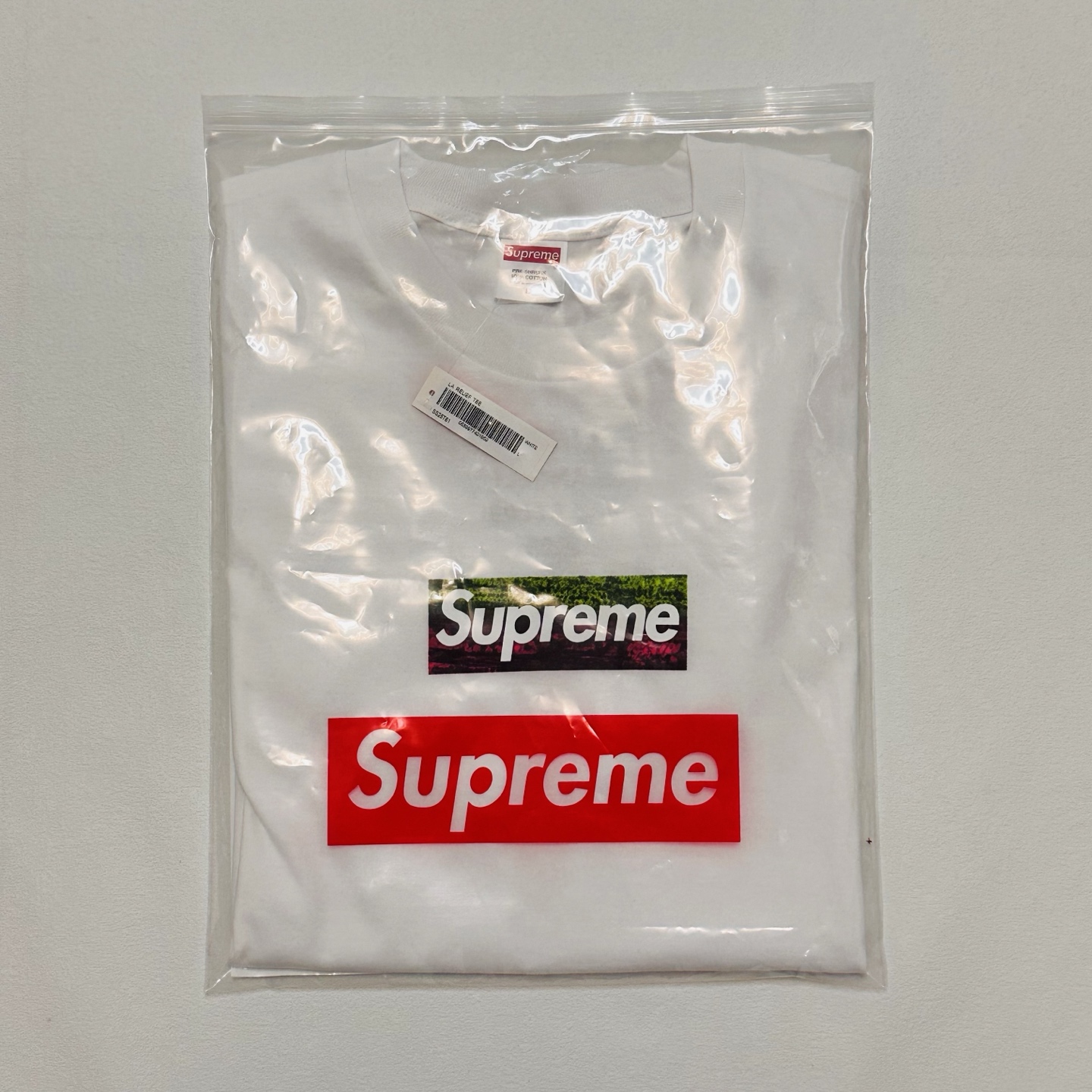 Supreme Los Angeles Fire Relief Box Logo Tee "White"（SUP-SS25-206）