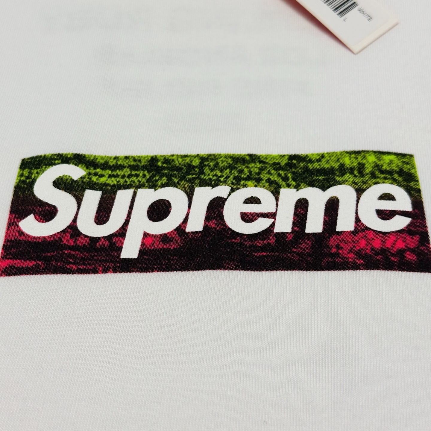 Supreme Los Angeles Fire Relief Box Logo Tee "White"（SUP-SS25-206）