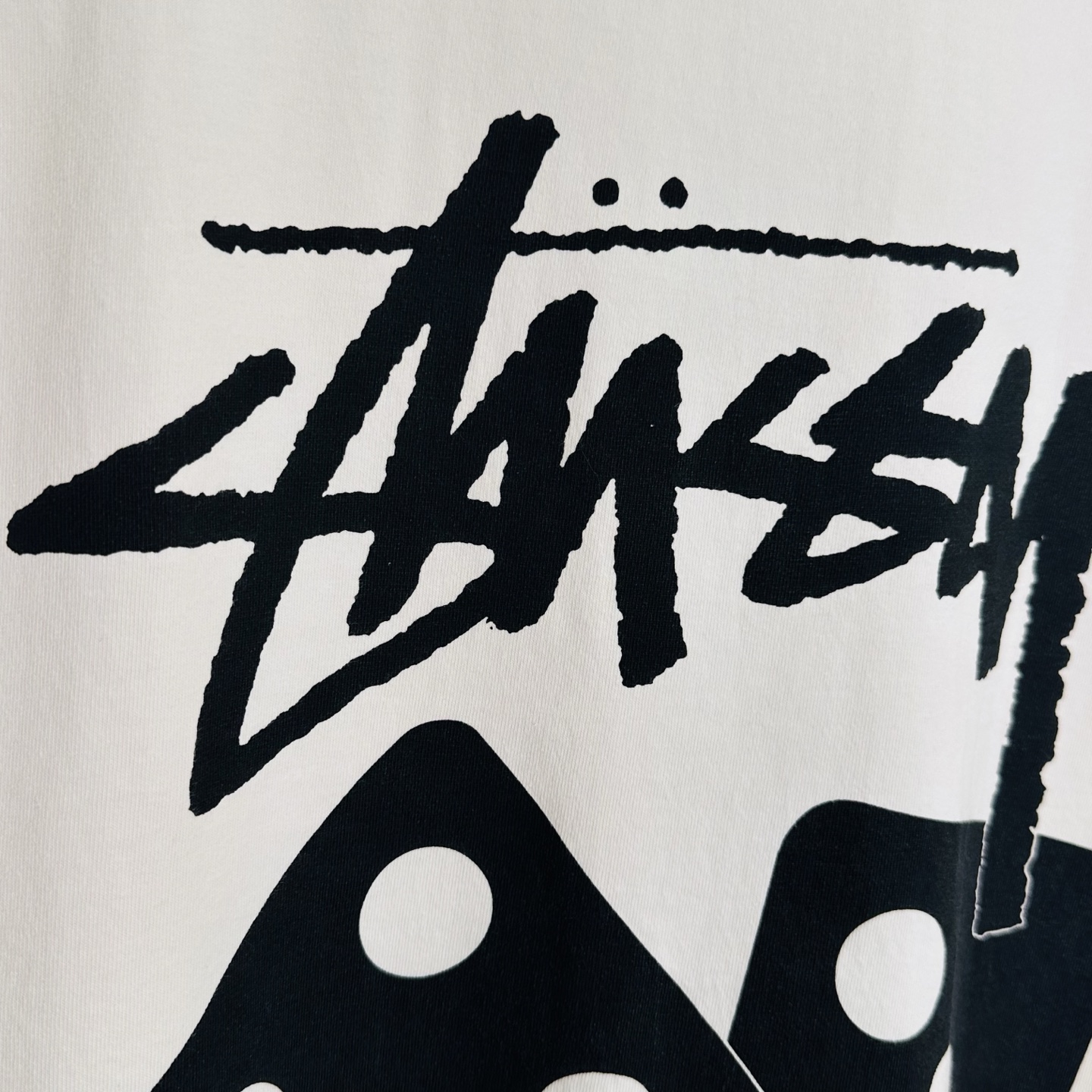 Stussy Dice Pigment Dyed Tee 'Black'（1904721）