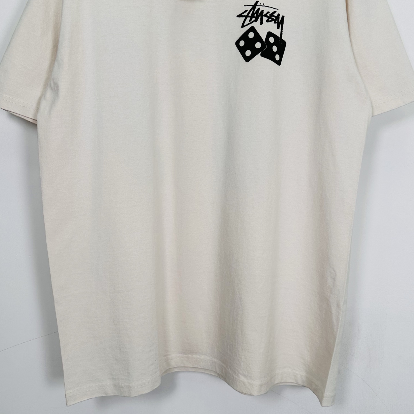 Stussy Dice Pigment Dyed Tee 'Black'（1904721）
