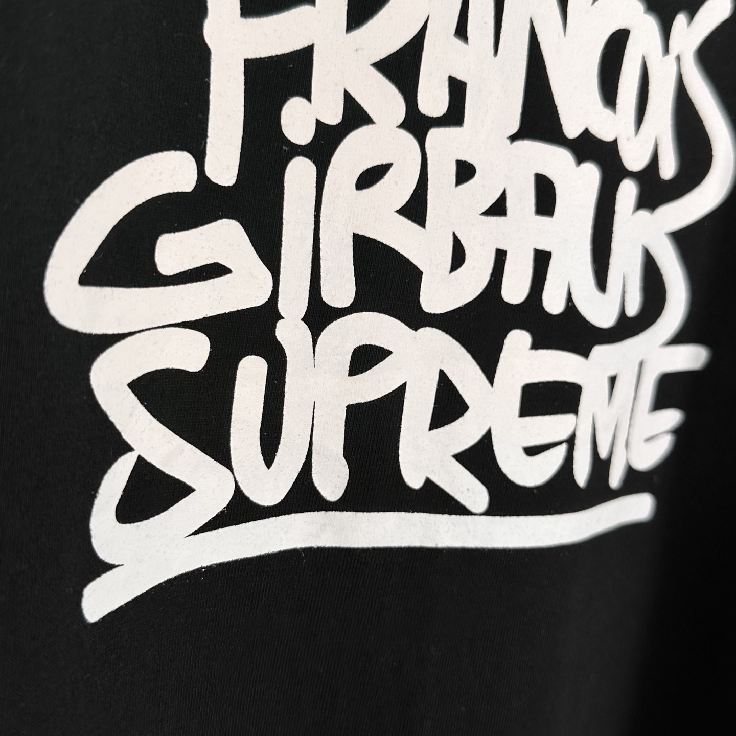 Supreme x Marithe + Francois Girbaud Tee "Black"（SUP-SS25-233）