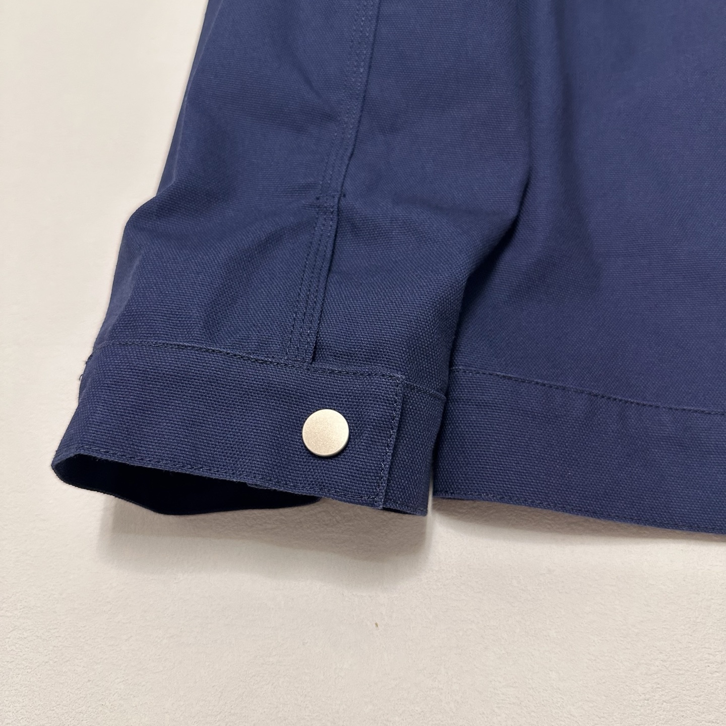 Denim Tears x Stussy Never Renege Canvas Work Jacket Navy/Black（315512）