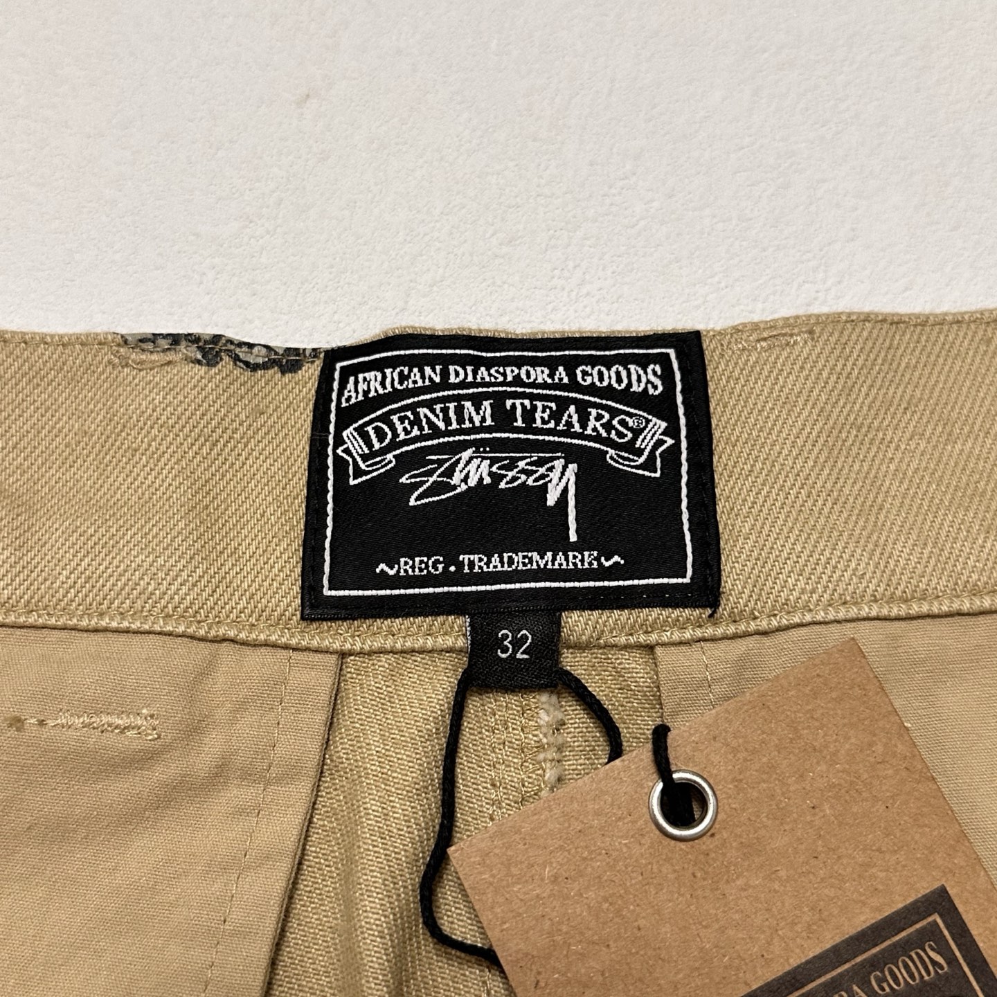 Stussy x Denim Tears Ss Wreath Chino "Khaki" 316091（312025）
