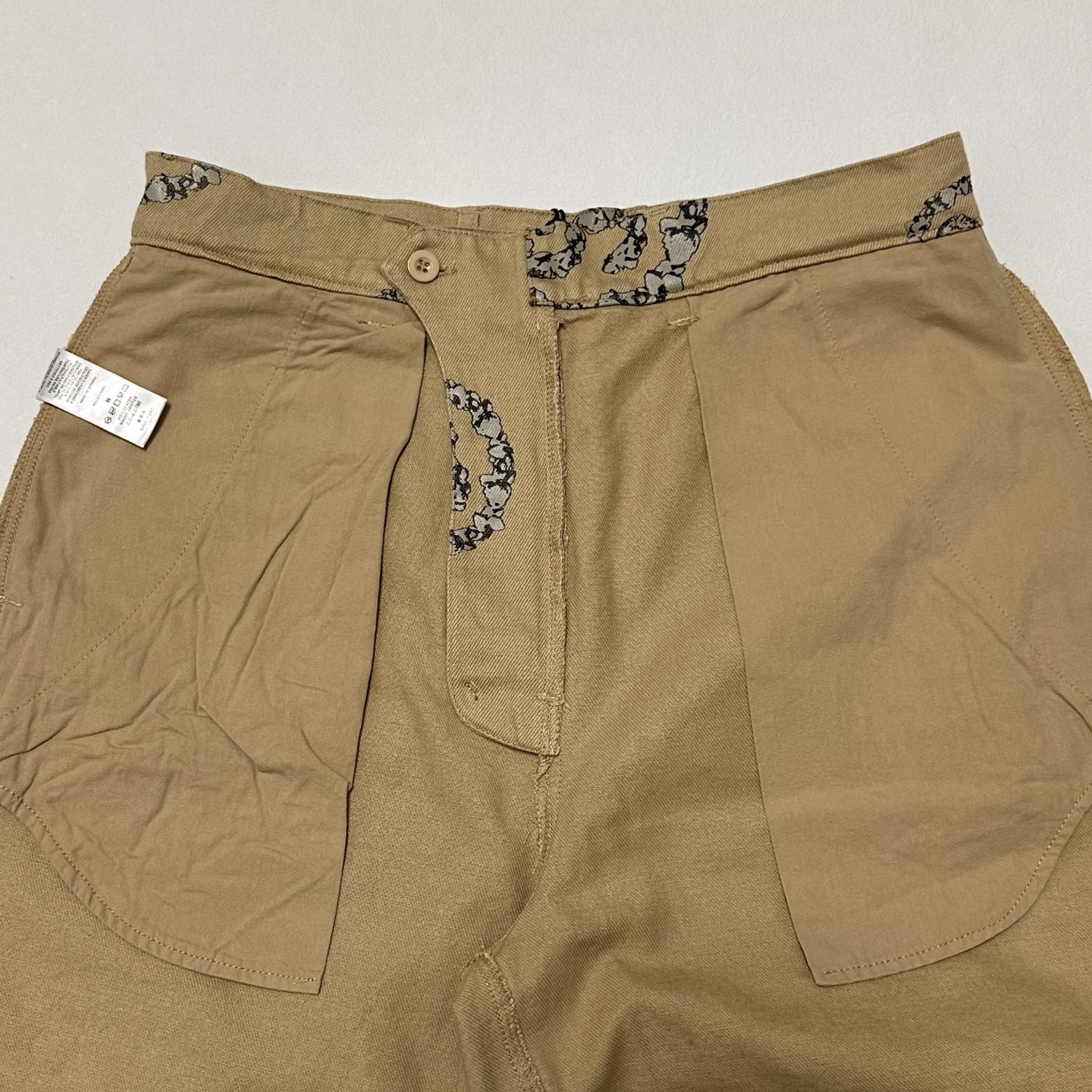 Stussy x Denim Tears Ss Wreath Chino "Khaki" 316091（312025）