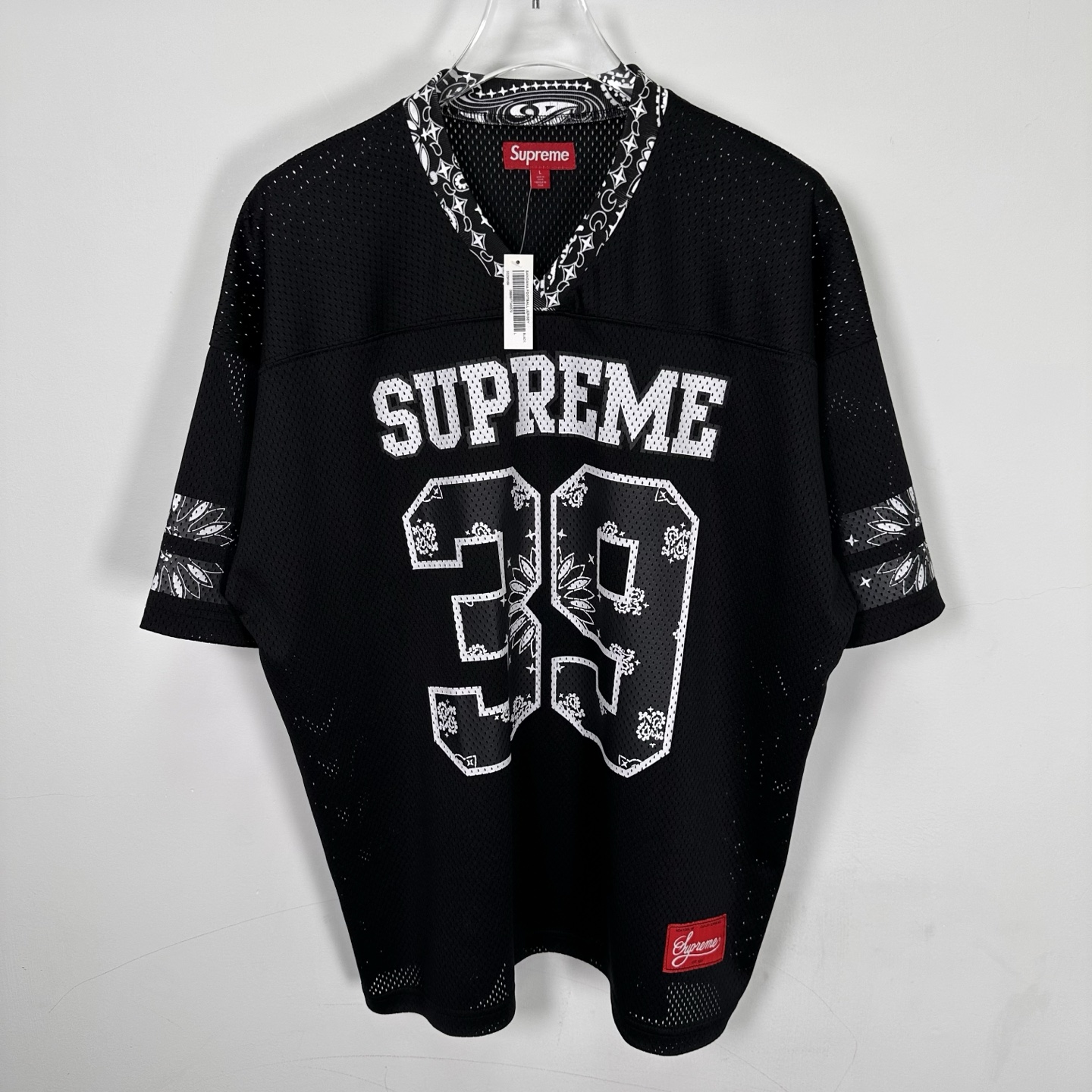 Supreme Bandana Football Jersey (SUP-SS25-053）