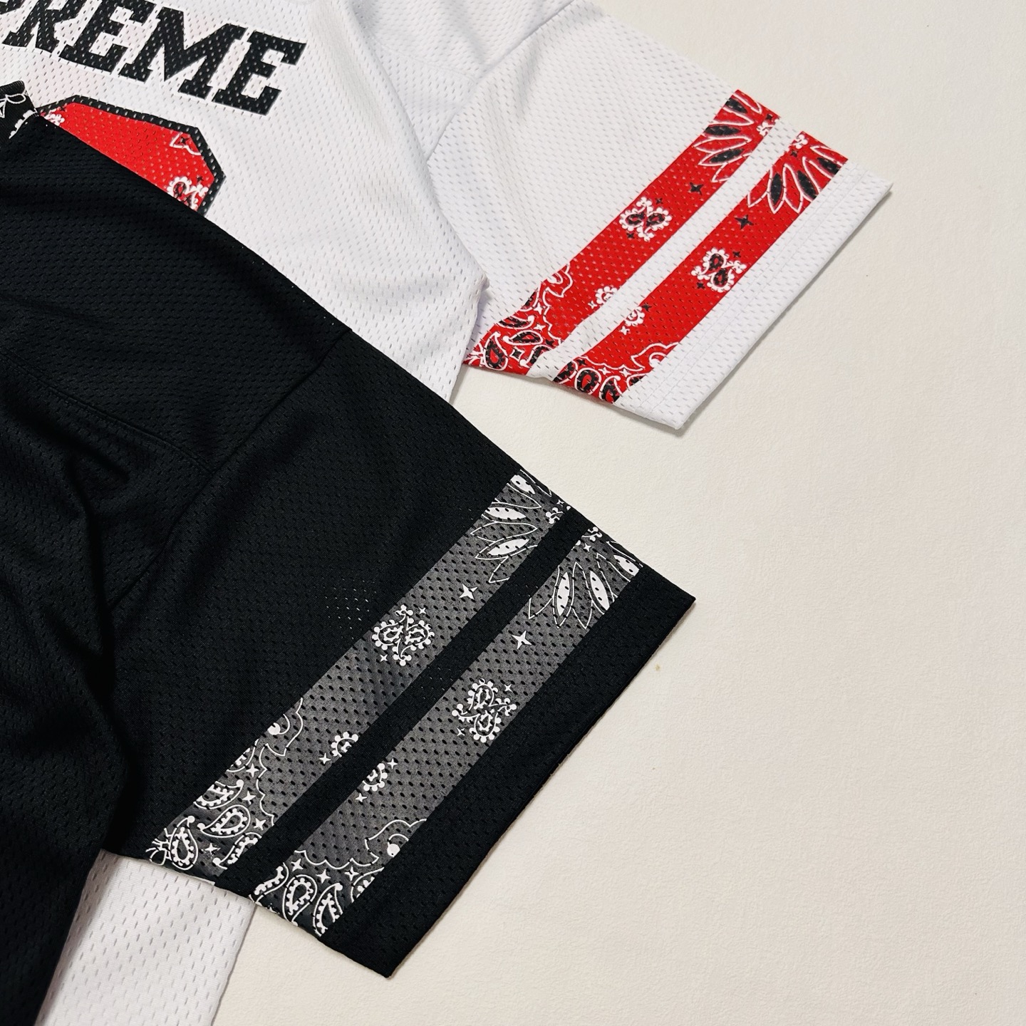 Supreme Bandana Football Jersey (SUP-SS25-053）