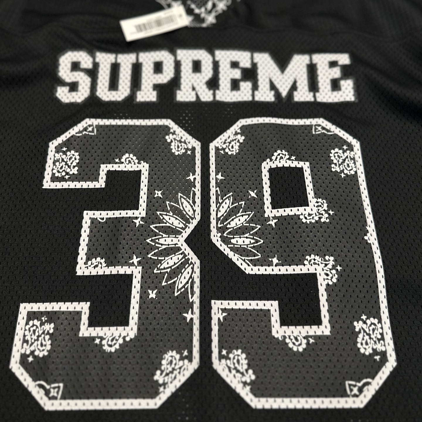 Supreme Bandana Football Jersey (SUP-SS25-053）