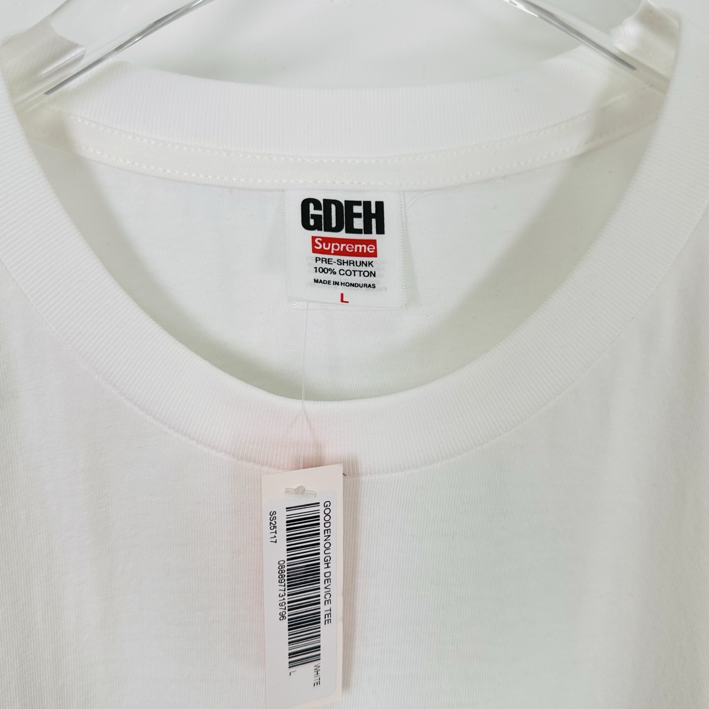 Supreme GOODENOUGH Device Tee（SUP-SS25-257）