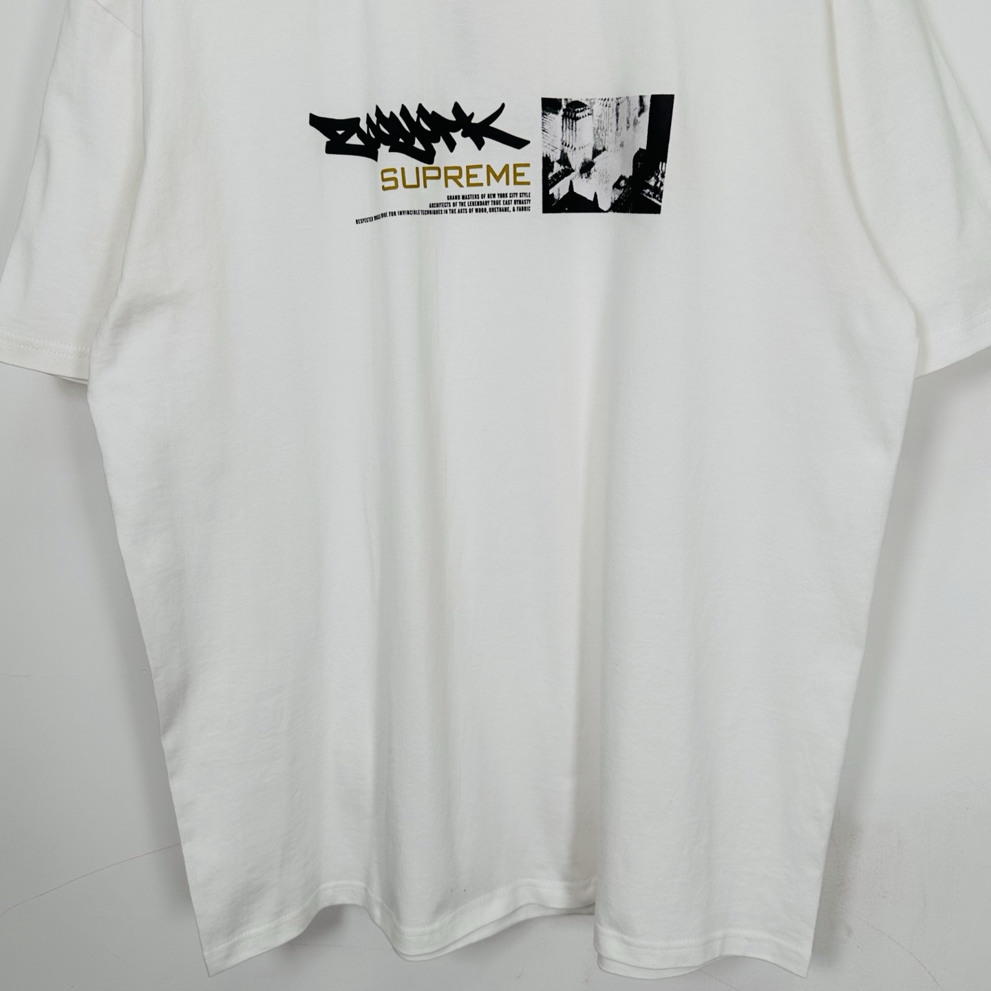 Supreme x Zoo York Dynasty Tee "White" (SUP-SS25-269）