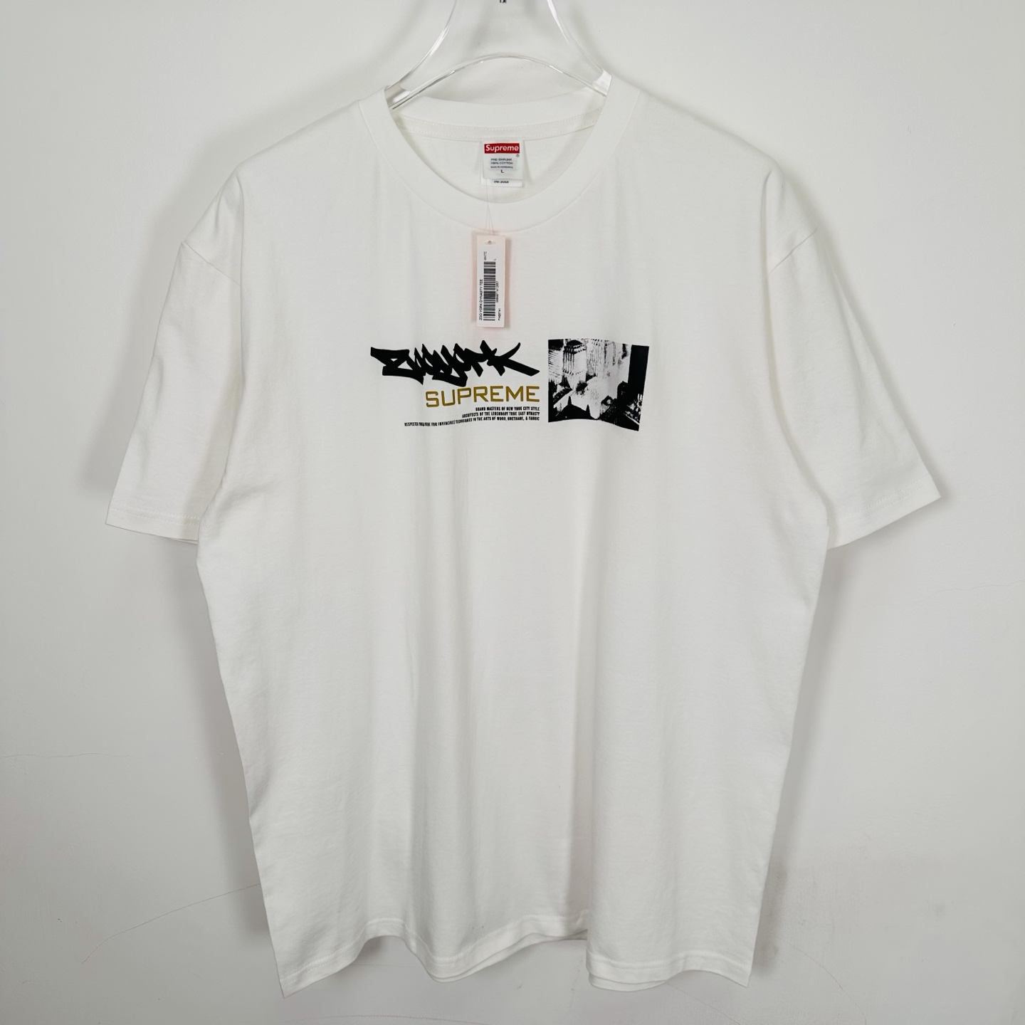 Supreme x Zoo York Dynasty Tee "White" (SUP-SS25-269）