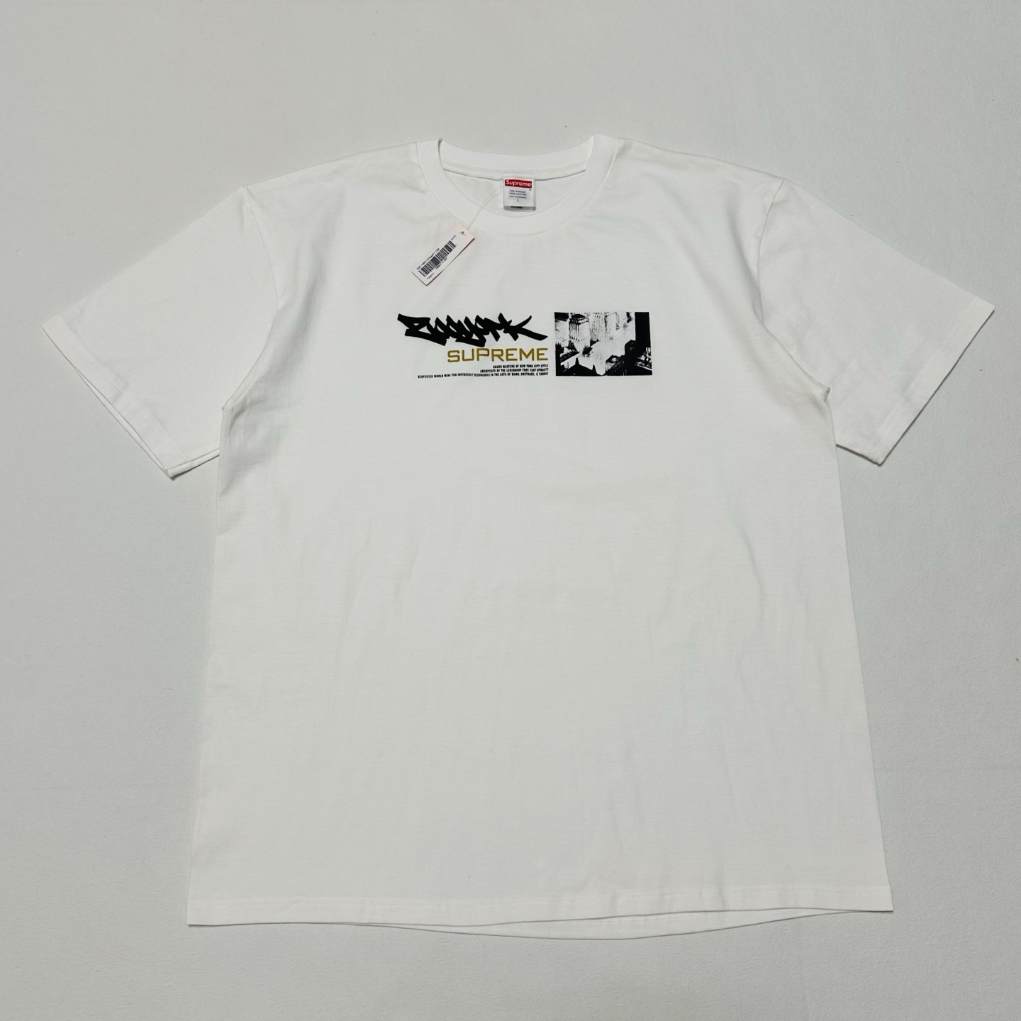 Supreme x Zoo York Dynasty Tee "White" (SUP-SS25-269）