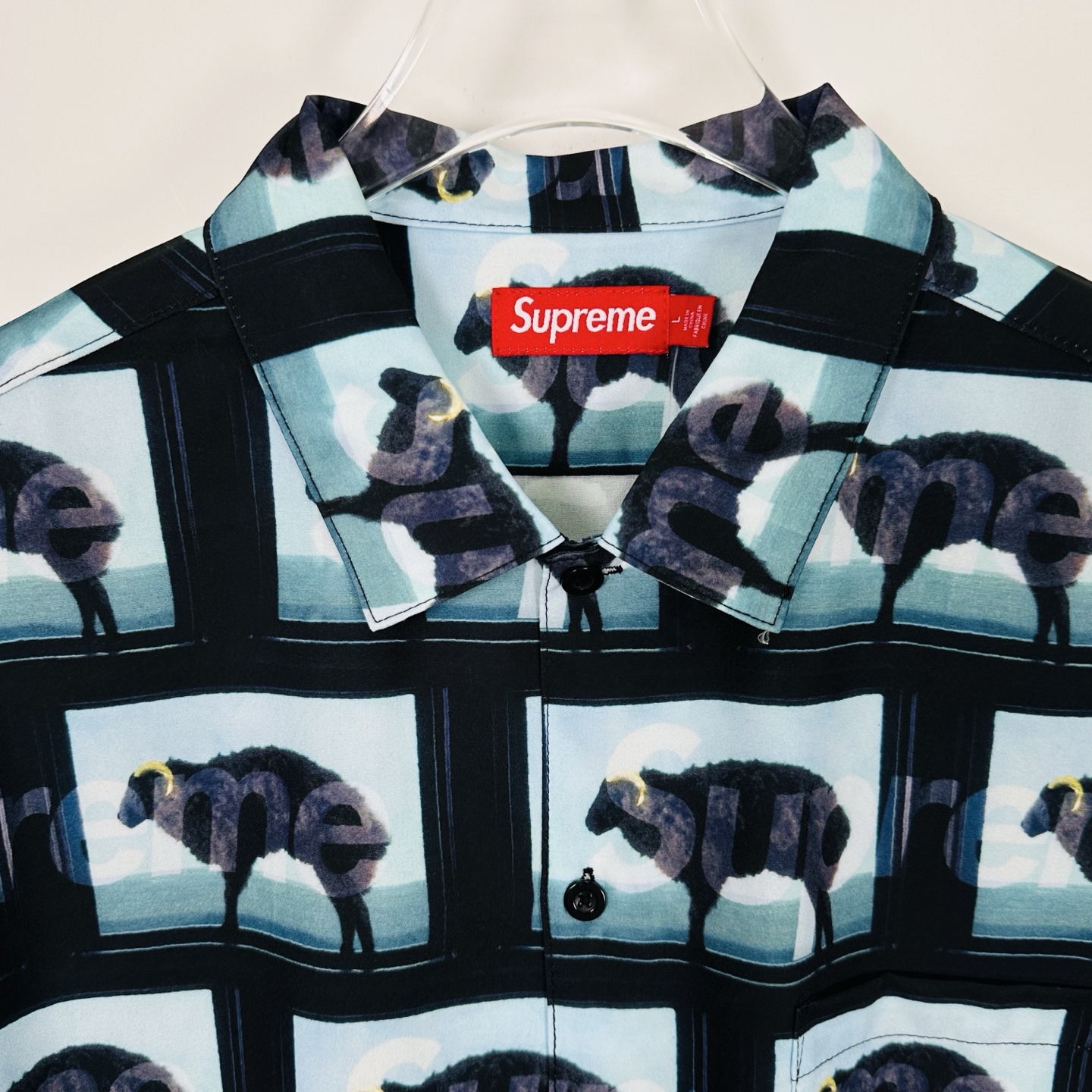 Supreme x Damien Hirst S/S Shirt "Black"（SUP-SS25-006）