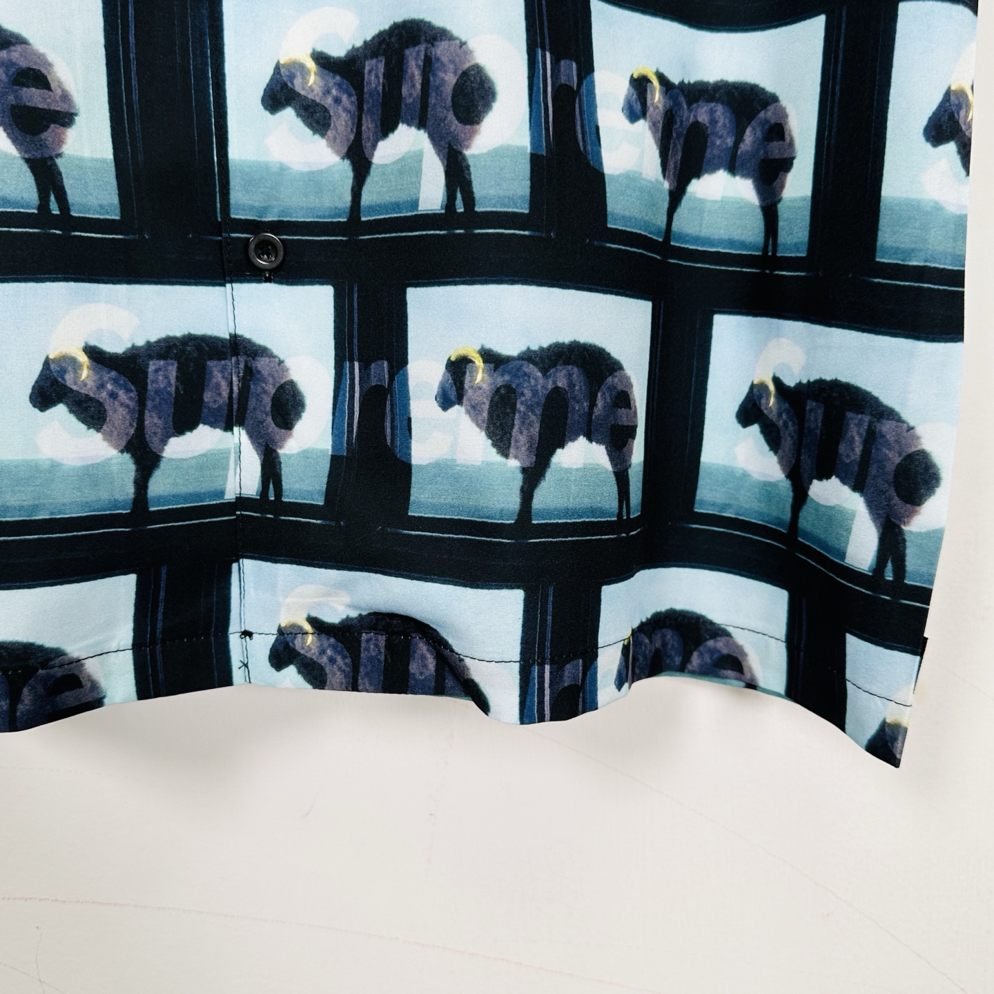 Supreme x Damien Hirst S/S Shirt "Black"（SUP-SS25-006）