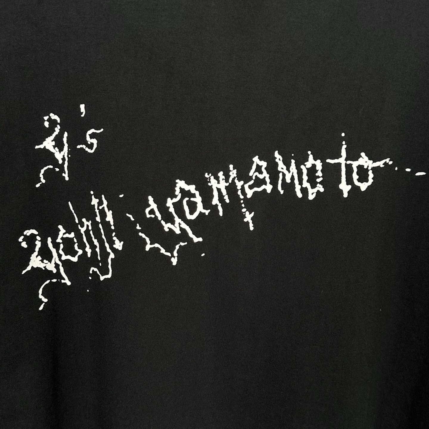 Supreme Y's by Yohji Yamamoto Sinker T-shirt（SUP-SS25-065）