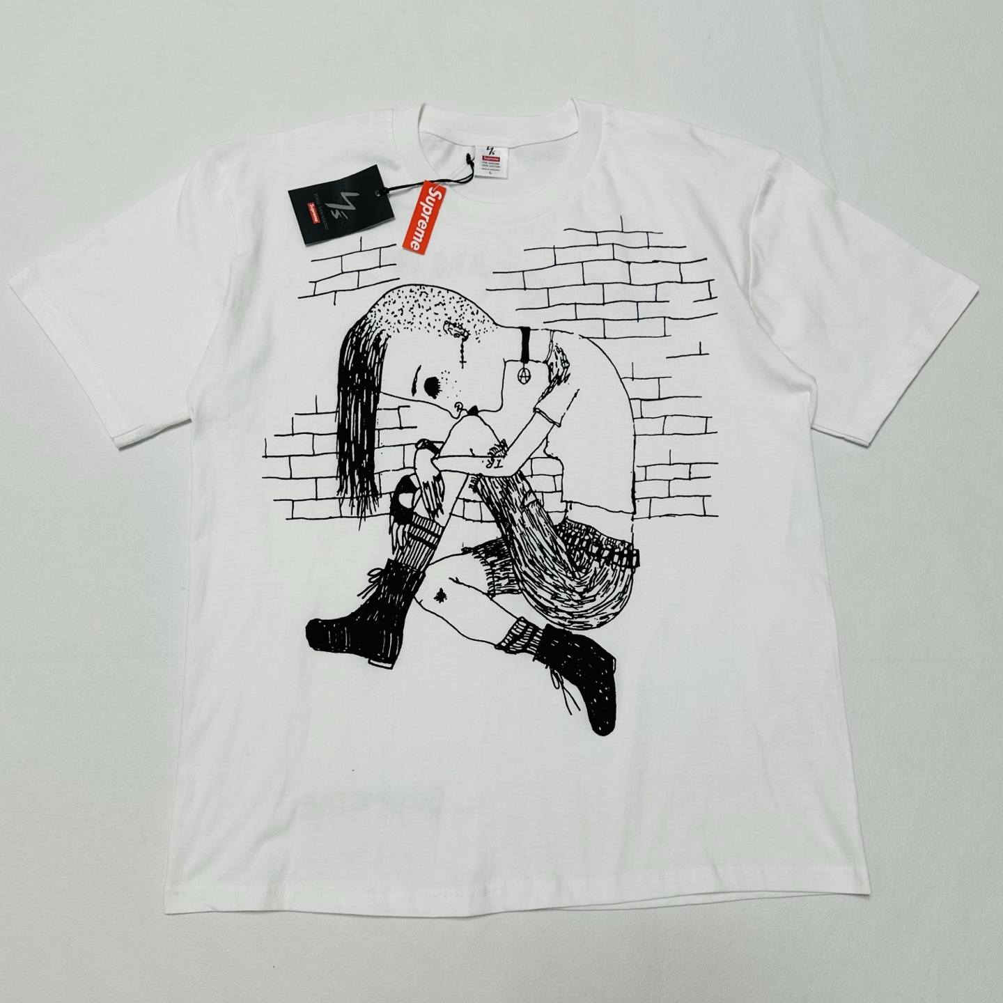 Supreme Y's by Yohji Yamamoto Sinker T-shirt（SUP-SS25-065）