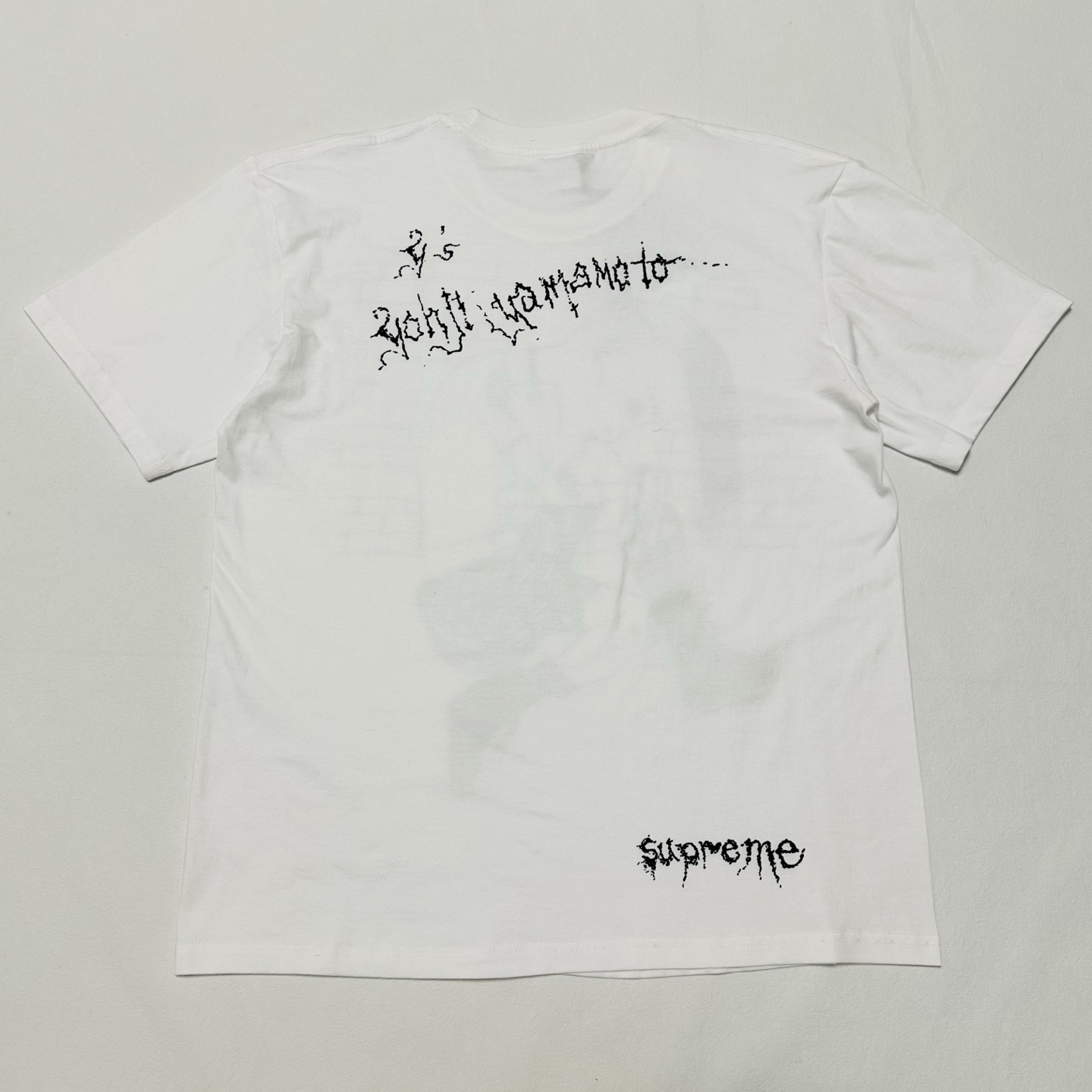 Supreme Y's by Yohji Yamamoto Sinker T-shirt（SUP-SS25-065）