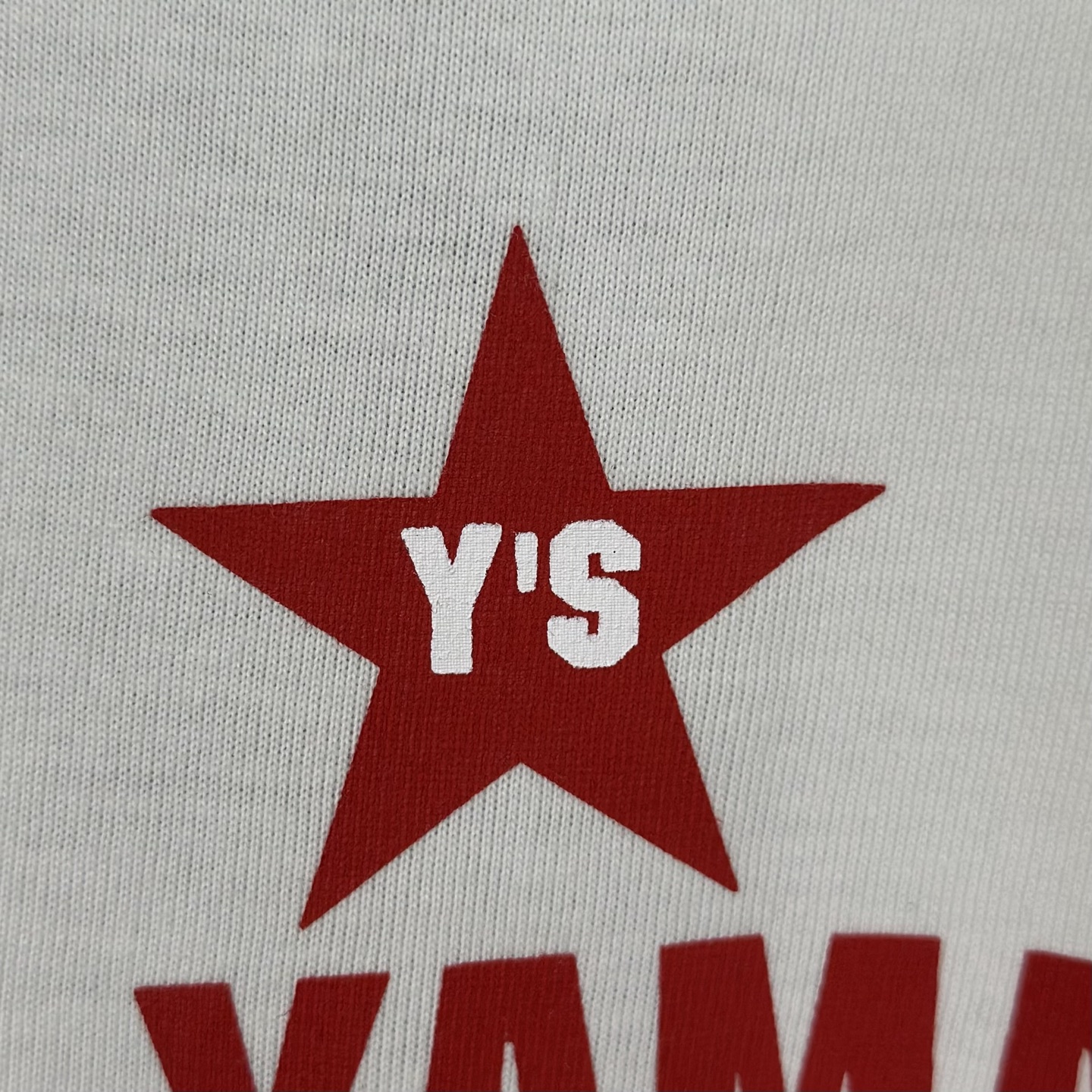 Supreme x Y's by Yohji Yamamoto Star Tee "White"（SUP-FW25-210）
