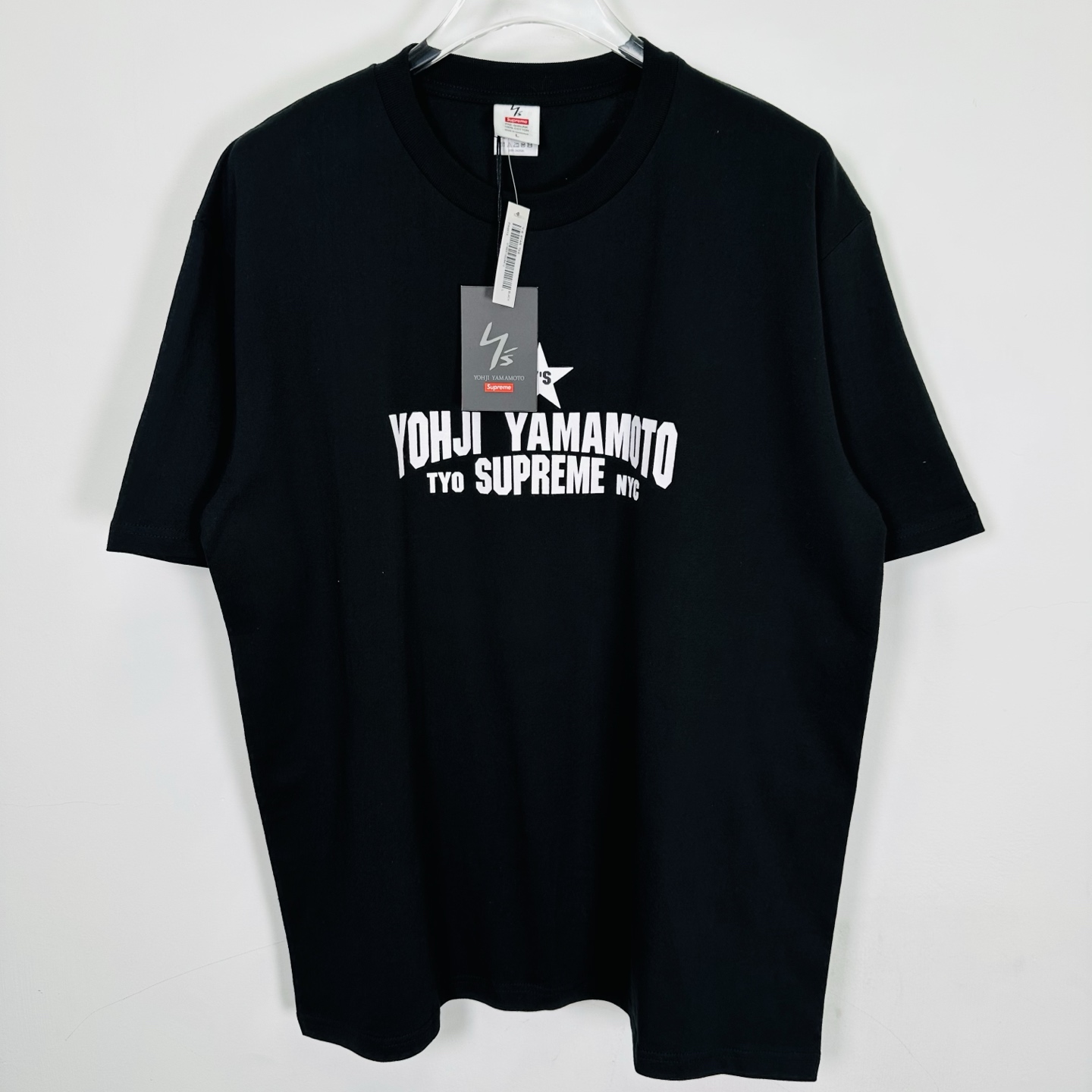 Supreme x Y's by Yohji Yamamoto Star Tee "White"（SUP-FW25-210）