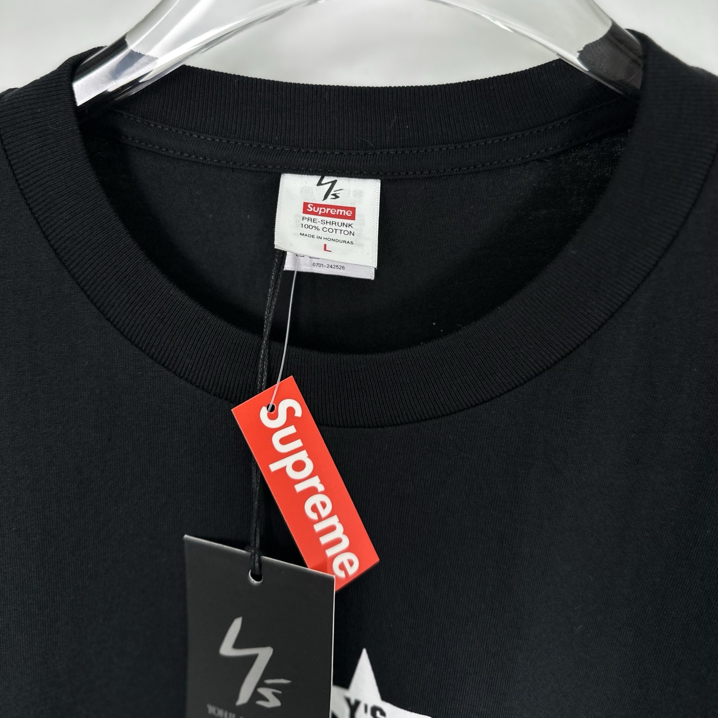 Supreme x Y's by Yohji Yamamoto Star Tee "White"（SUP-FW25-210）