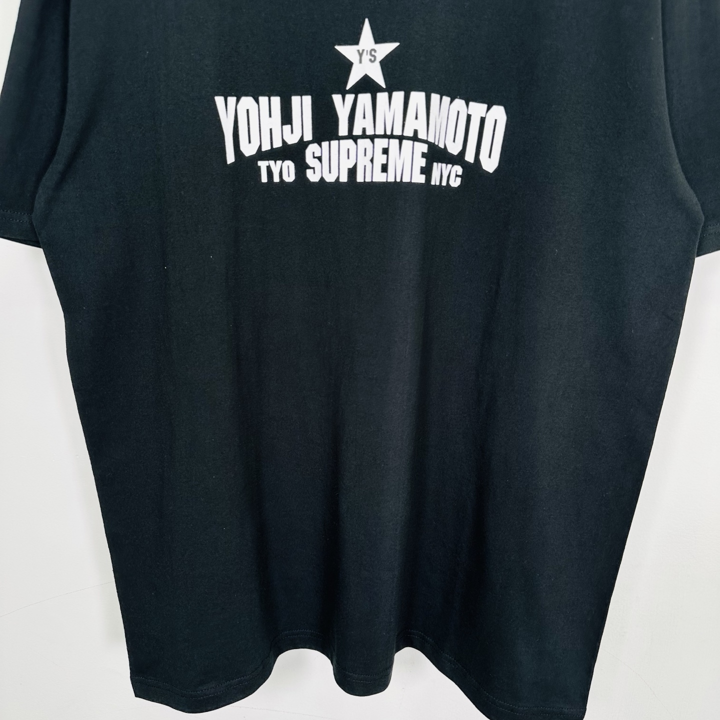 Supreme x Y's by Yohji Yamamoto Star Tee "White"（SUP-FW25-210）