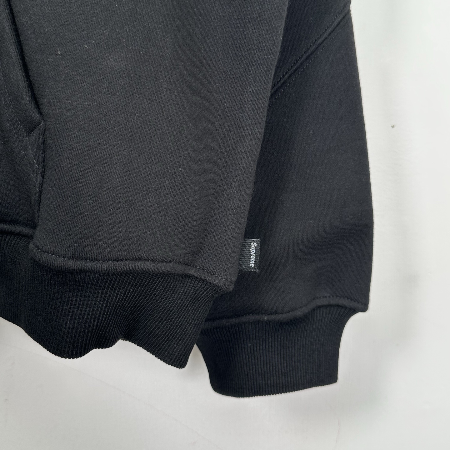 Supreme x Nike Zip Up Hooded Sweatshirt "Black"（SUP-SS25-222）