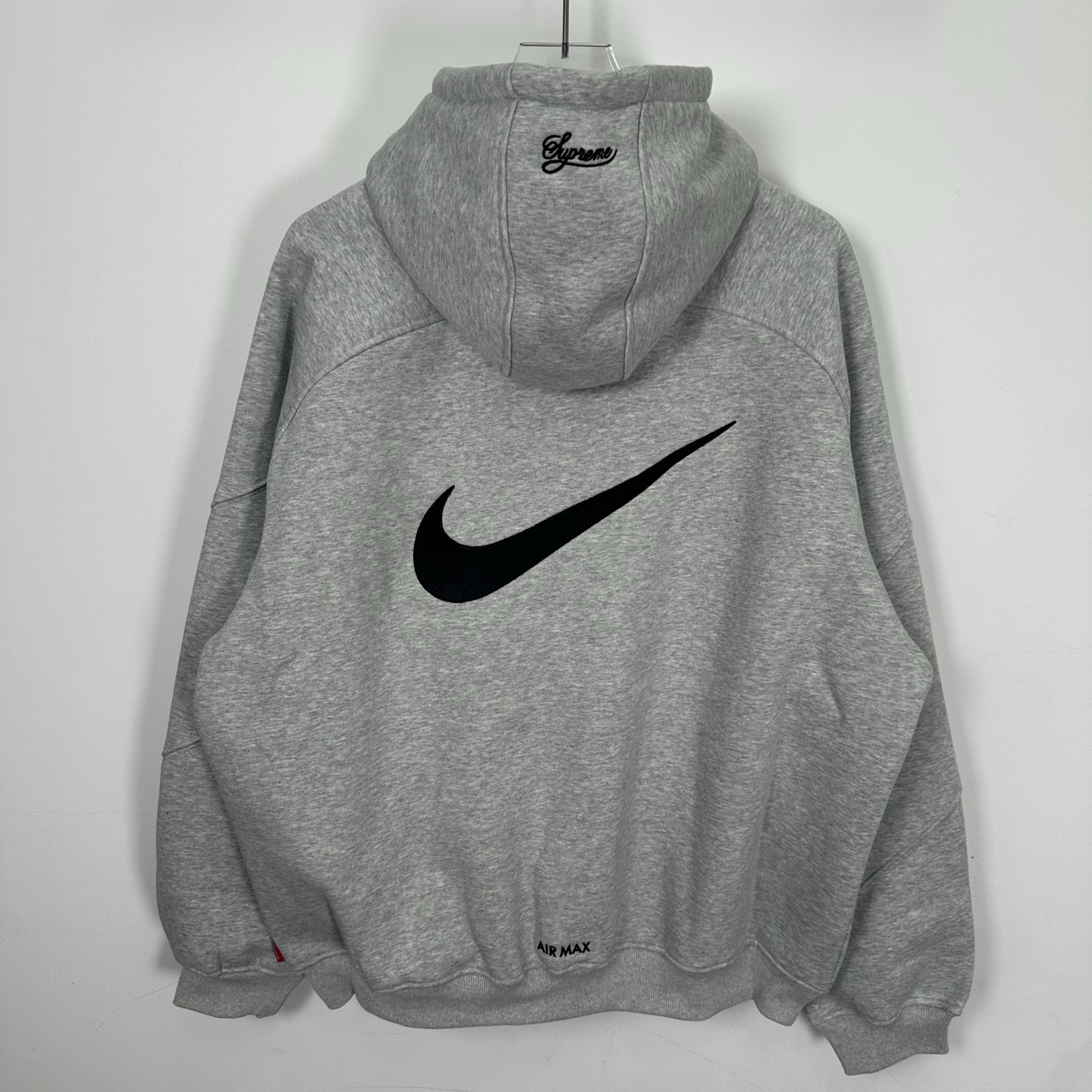 Supreme x Nike Zip Up Hooded Sweatshirt "Black"（SUP-SS25-222）