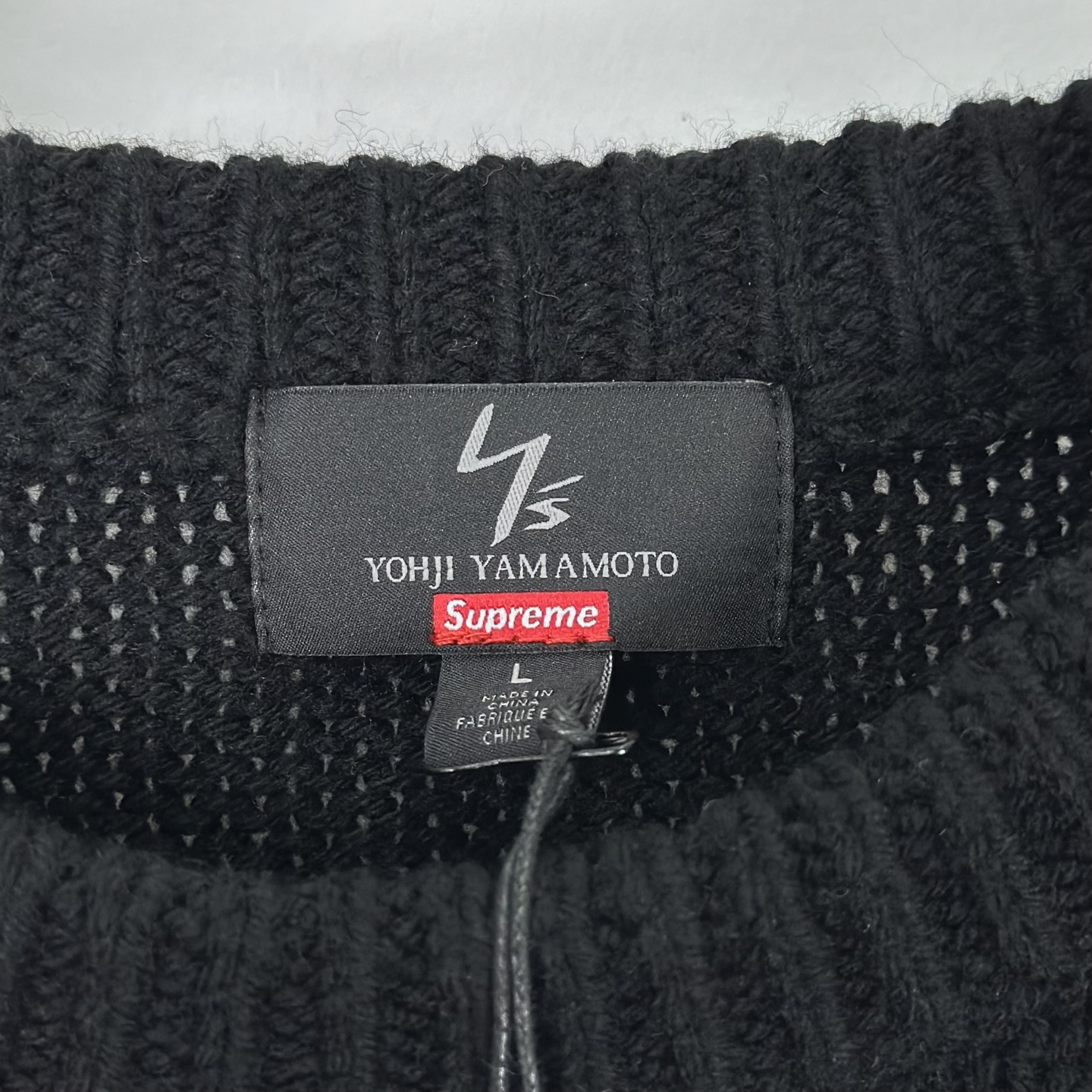 Supreme Y's by Yohji Yamamoto Sweater（SUP-FW25-218）