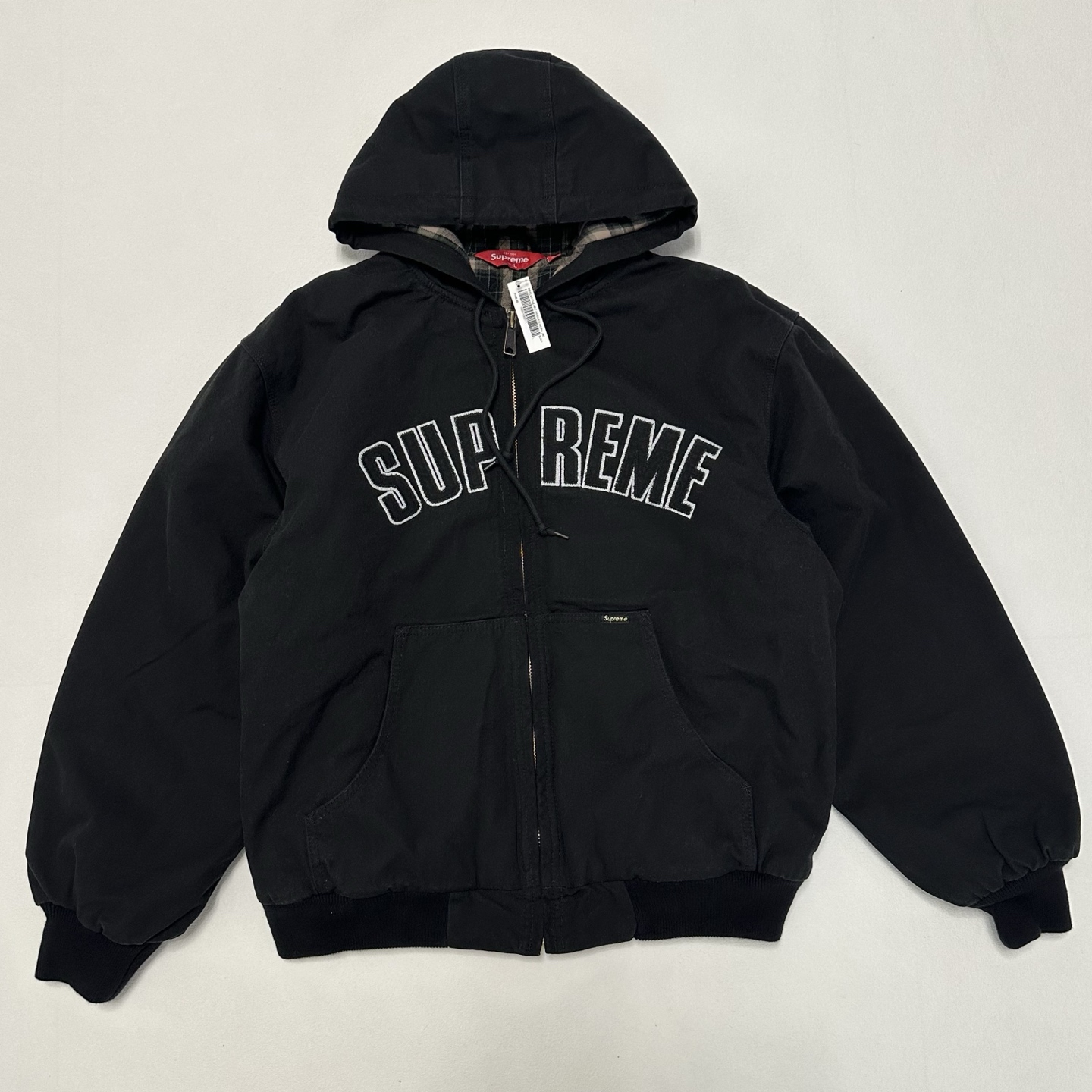 Supreme Reflective Arc Hooded Work Jacket "Denim"（SUP-FW25-007）