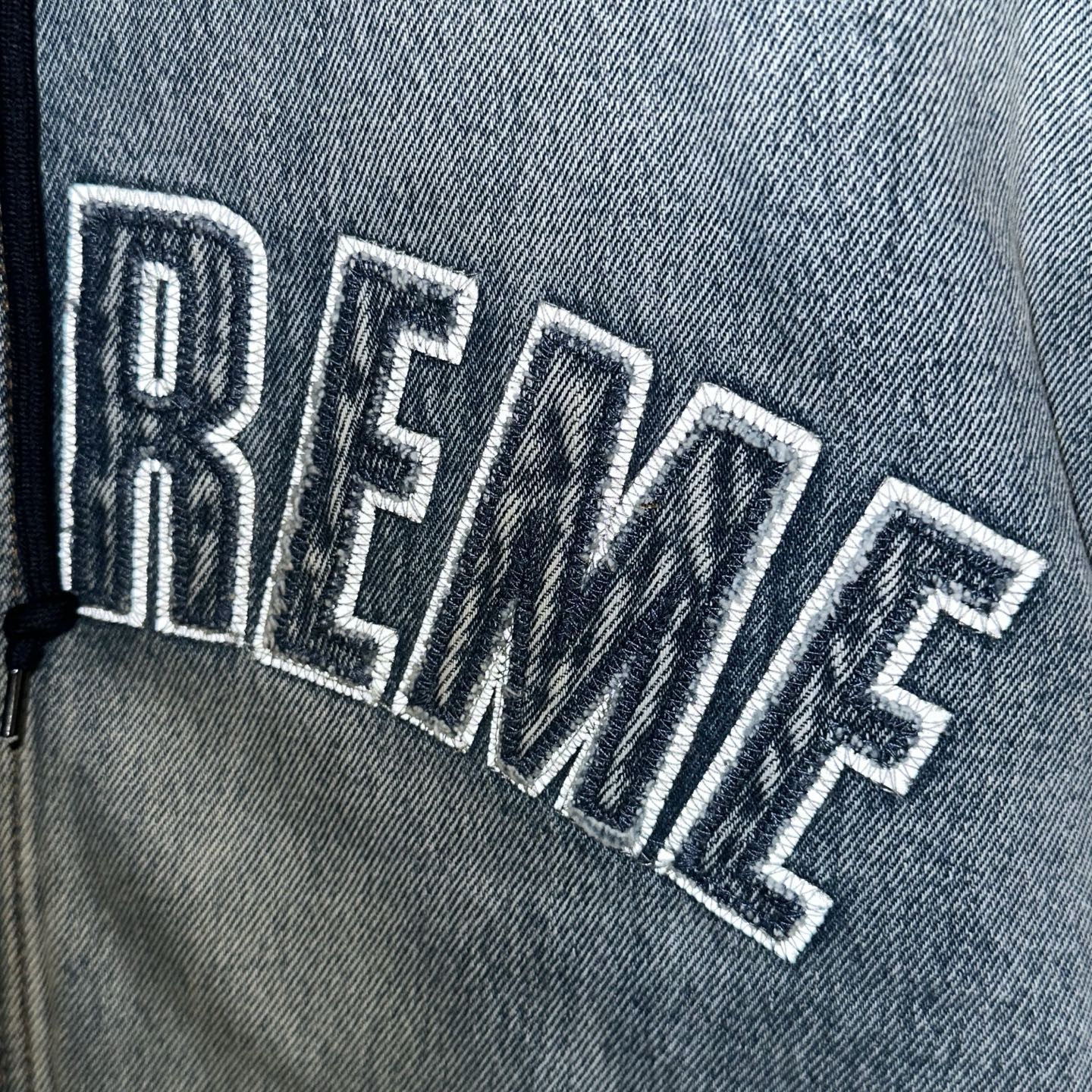 Supreme Reflective Arc Hooded Work Jacket "Denim"（SUP-FW25-007）