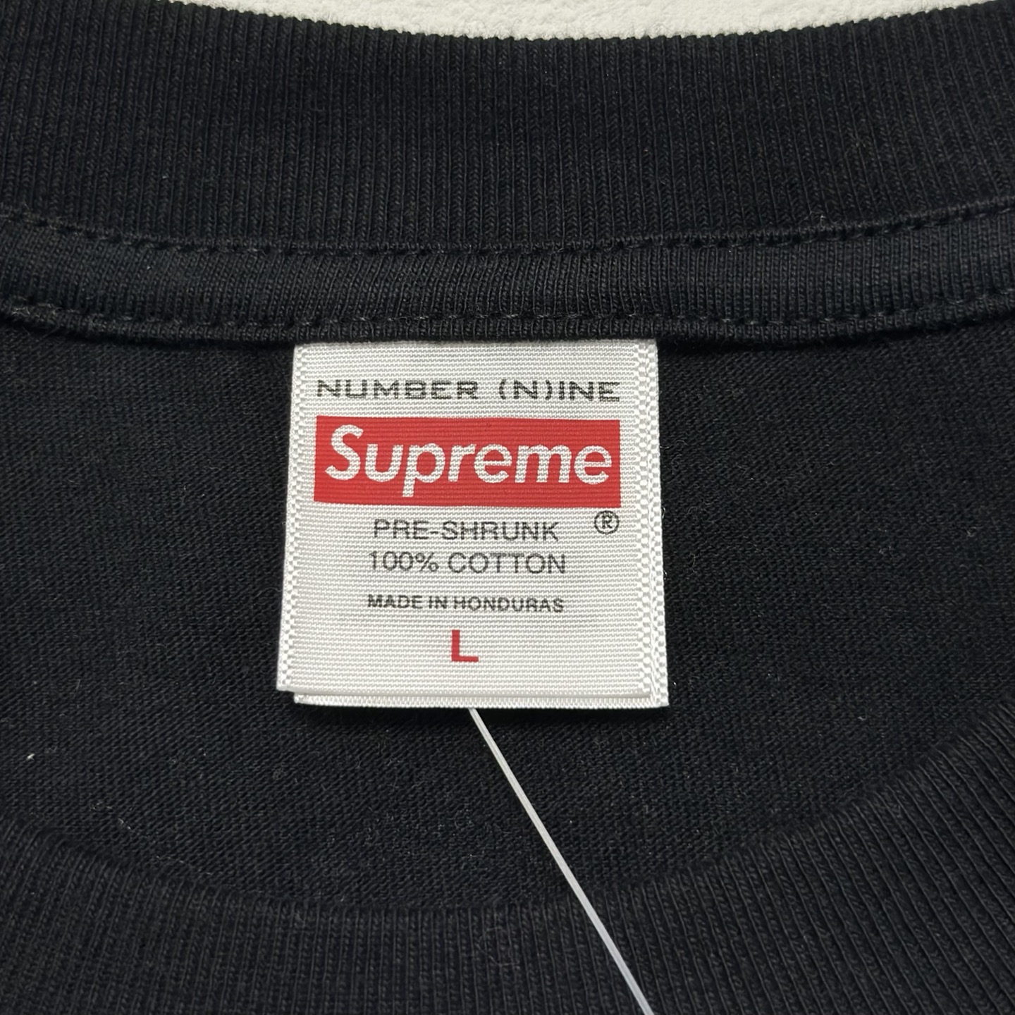 Supreme x Number (N)ine Manson Tee "Black"（SUP-FW25-263）