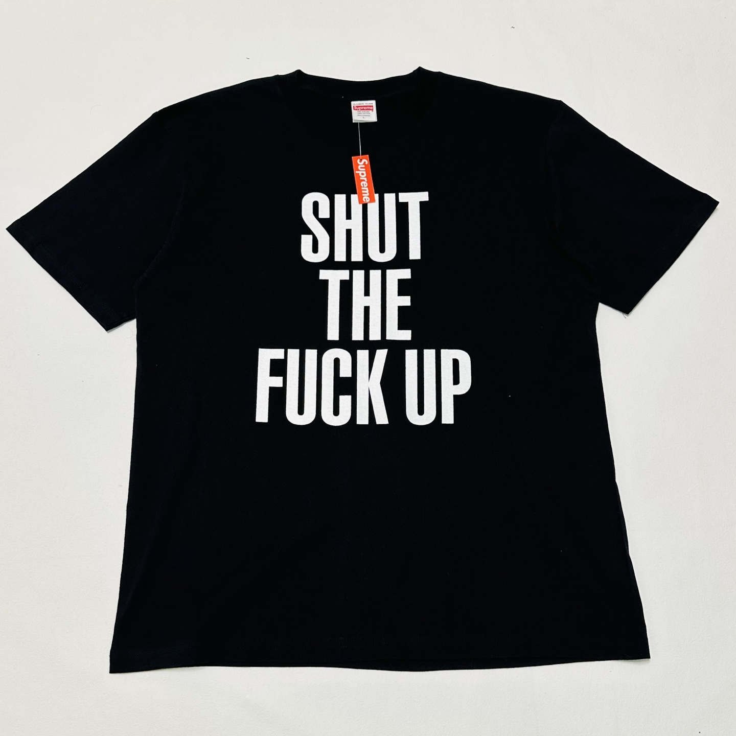Supreme x Number (N)ine Shut Up Tee "Black"（SUP-FW25-265）