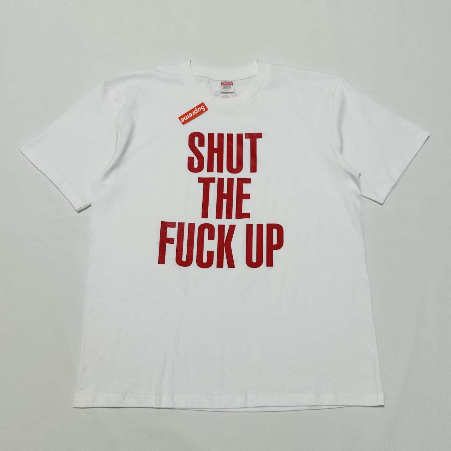 Supreme x Number (N)ine Shut Up Tee "Black"（SUP-FW25-265）