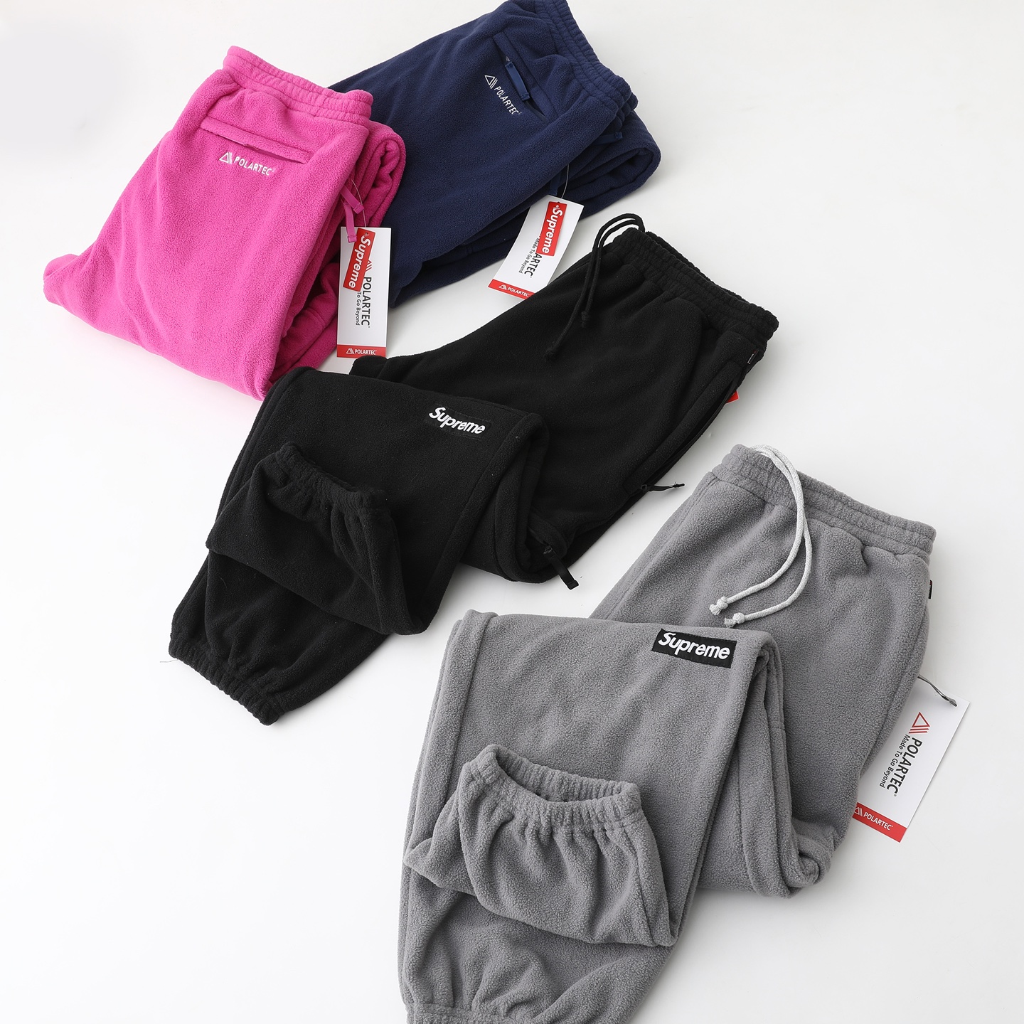 Supreme Polartec Pant 'Black' (SUP-FW22-777）